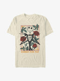 The Nightmare Before Christmas Jack Tarot Garment Dye T-Shirt