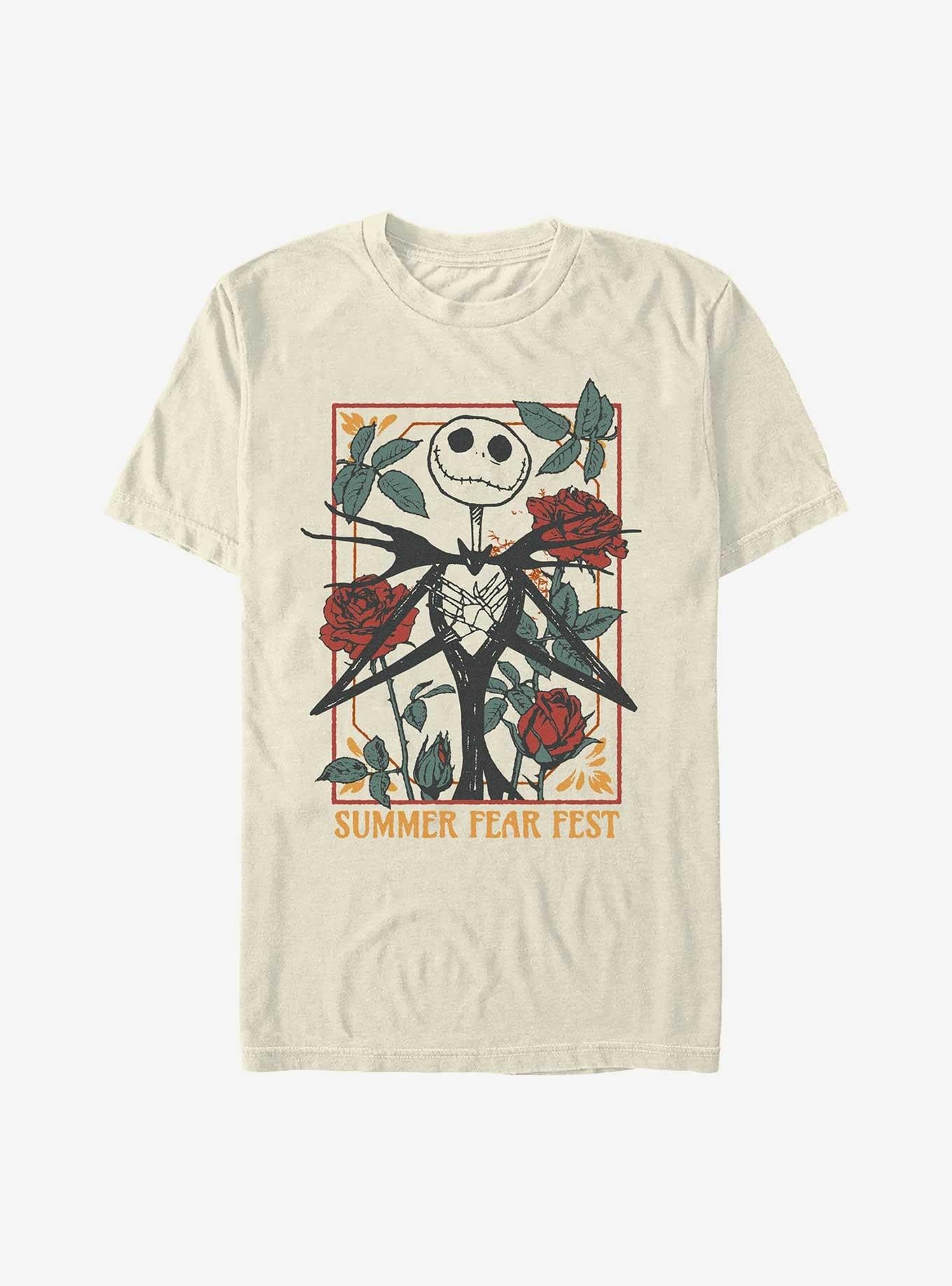 The Nightmare Before Christmas Jack Tarot Garment Dye T-Shirt