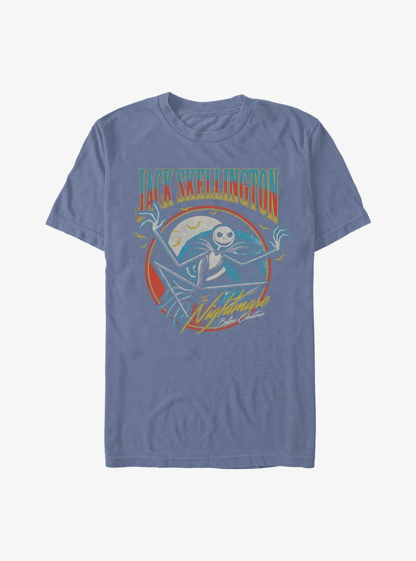 The Nightmare Before Christmas Jack Spiral Garment Dye T-Shirt T-Shirt | Best-Selling Artwork | Top Pick For Fans