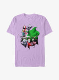 The Nightmare Before Christmas Character Group Shot Garment Dye T-Shirt