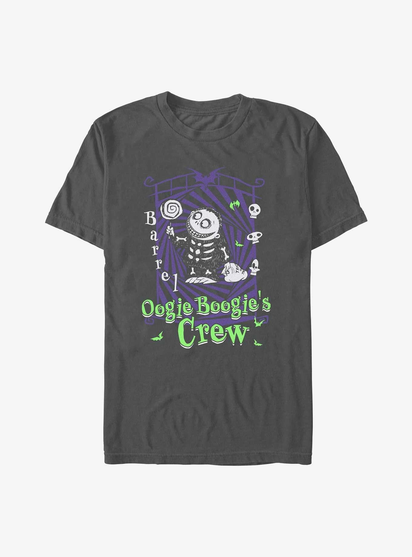 The Nightmare Before Christmas Boogie's Crew Barrel Garment Dye T-Shirt