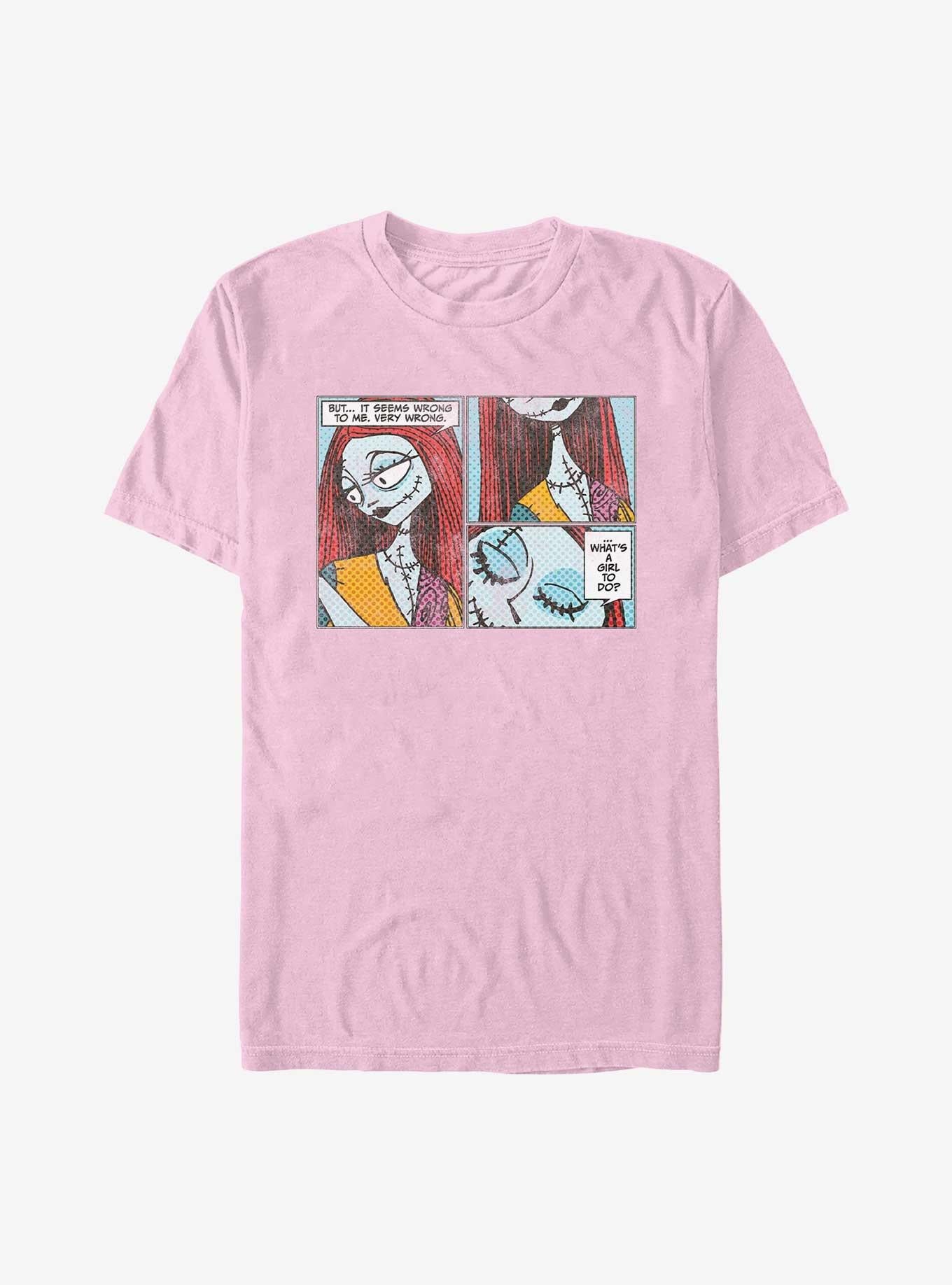 The Nightmare Before Christmas Sally Comic Garment Dye T-Shirt