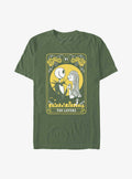 The Nightmare Before Christmas Jack & Sally The Lovers Tarot Garment Dye T-Shirt