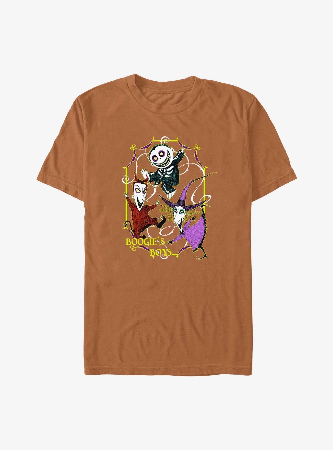 The Nightmare Before Christmas Boogie Gang Garment Dye T-Shirt T-Shirt | Exclusive Edition | Top Pick For Fans