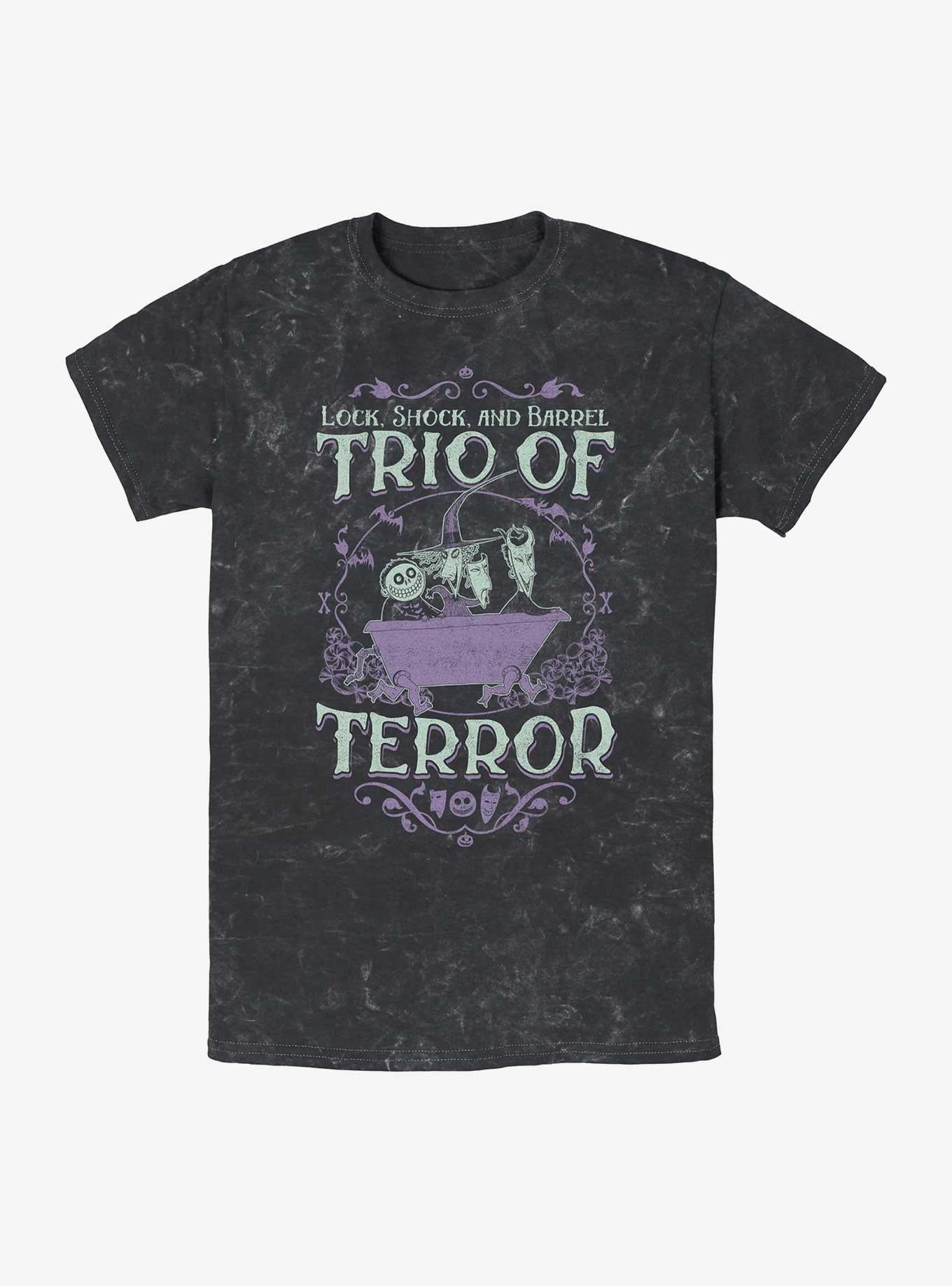 The Nightmare Before Christmas Kidnapping Services Mineral Wash T-Shirt