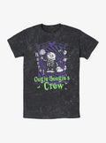 The Nightmare Before Christmas Boogie's Crew Barrel Mineral Wash T-Shirt T-Shirt | Aesthetic Graphic | Trending Now
