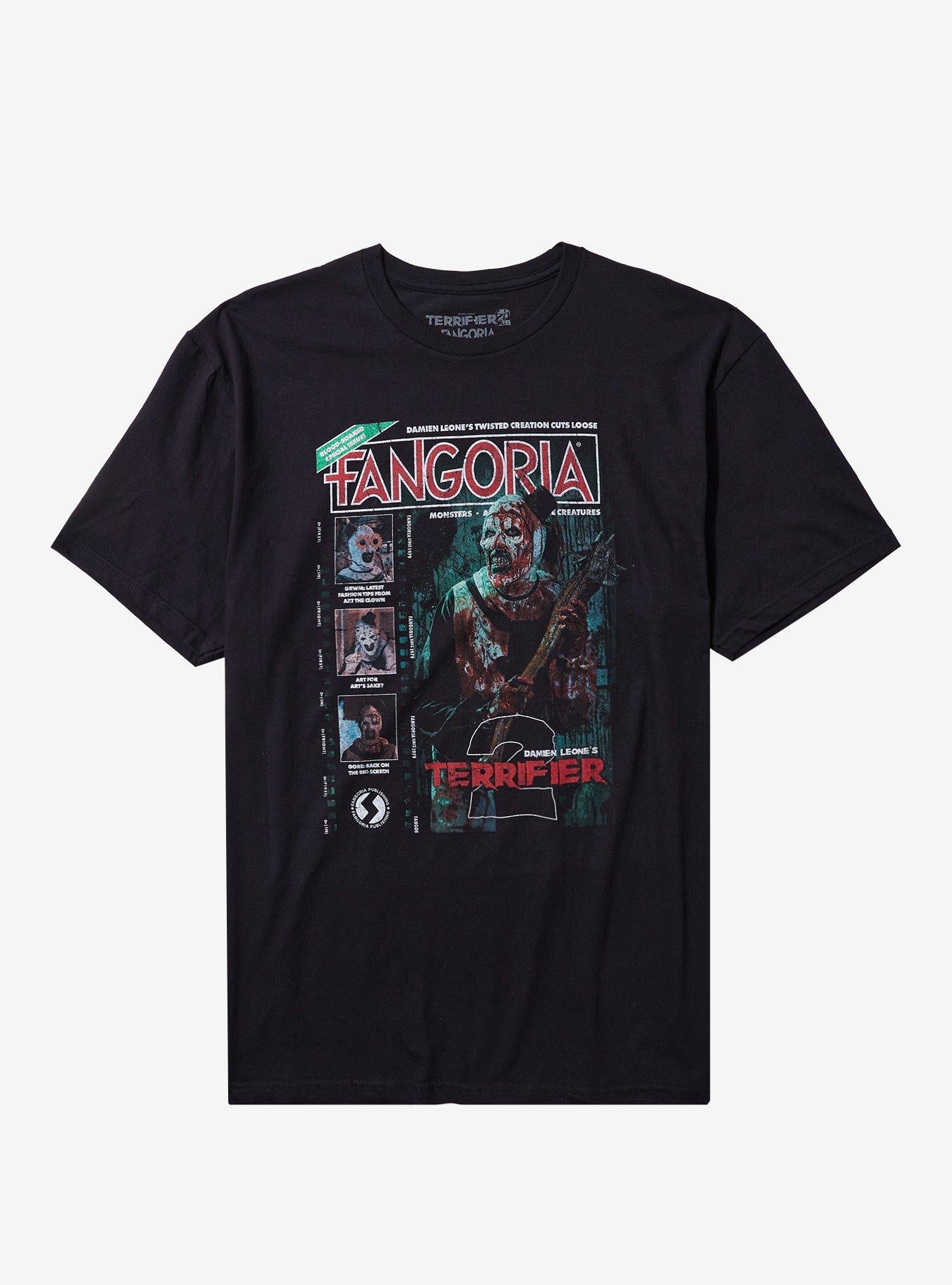 Terrifier 2 X Fangoria Magazine Cover TShirt Graphic Tee | Graphic Tee | Unisex Shirt | Premium Quality Apparel
