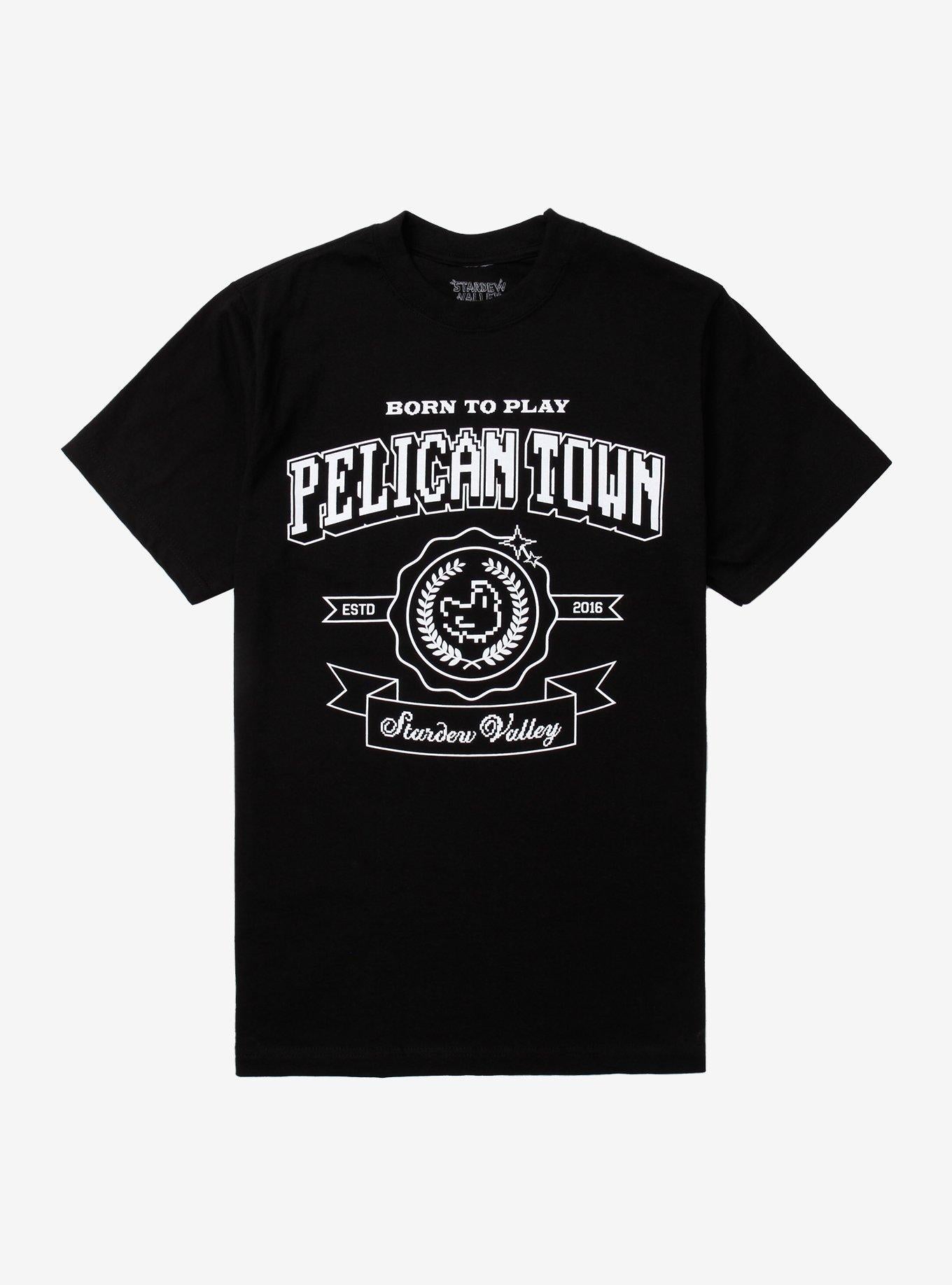 Stardew Valley Pelican Town Varsity TShirt Graphic Tee | Graphic Tee | Unisex Shirt | Soft Comfortable Wear