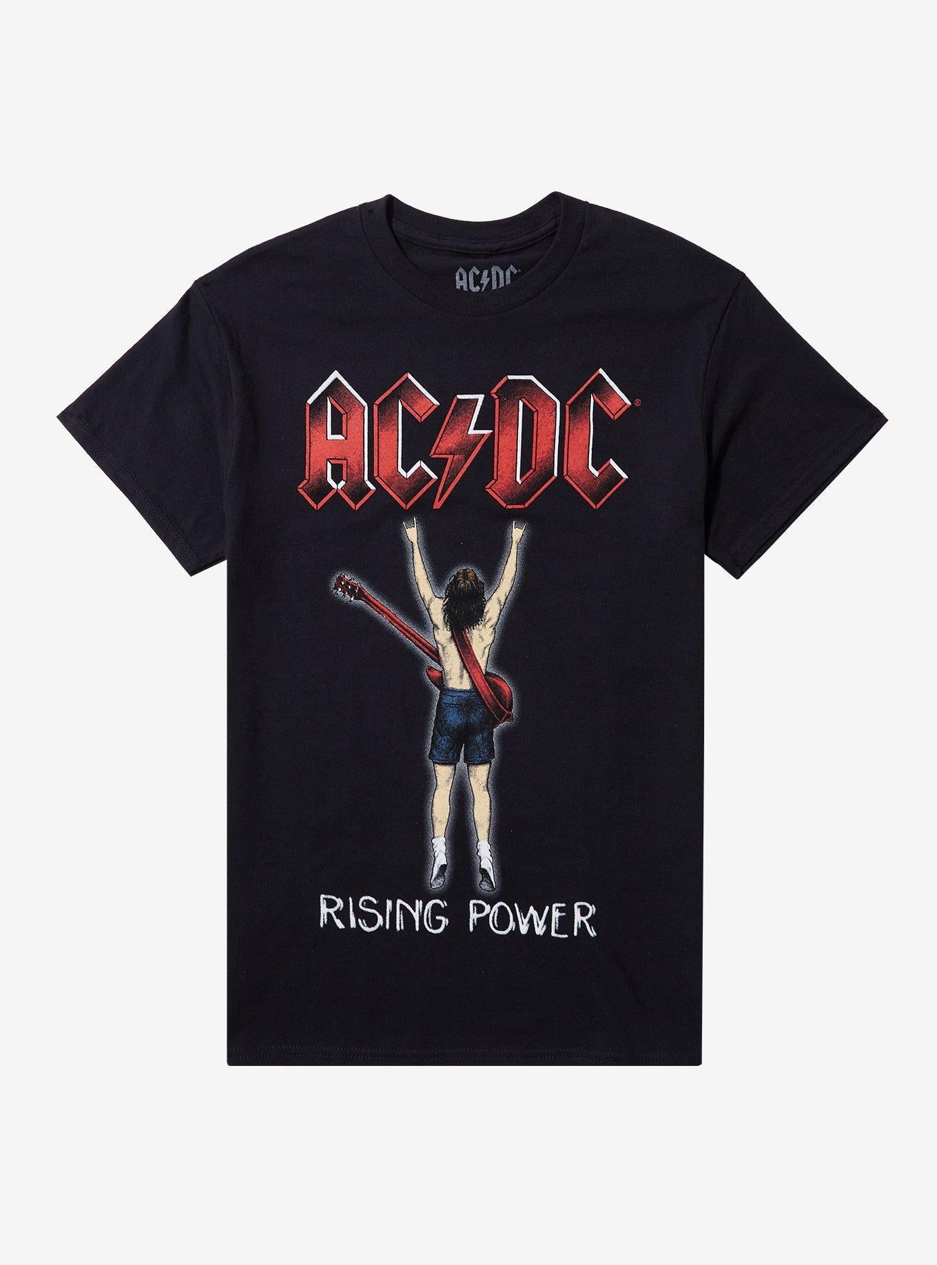 ACDC Rising Power Boyfriend Fit Girls TShirt Graphic Tee | Graphic Tee | Unisex Shirt | Premium Quality Apparel