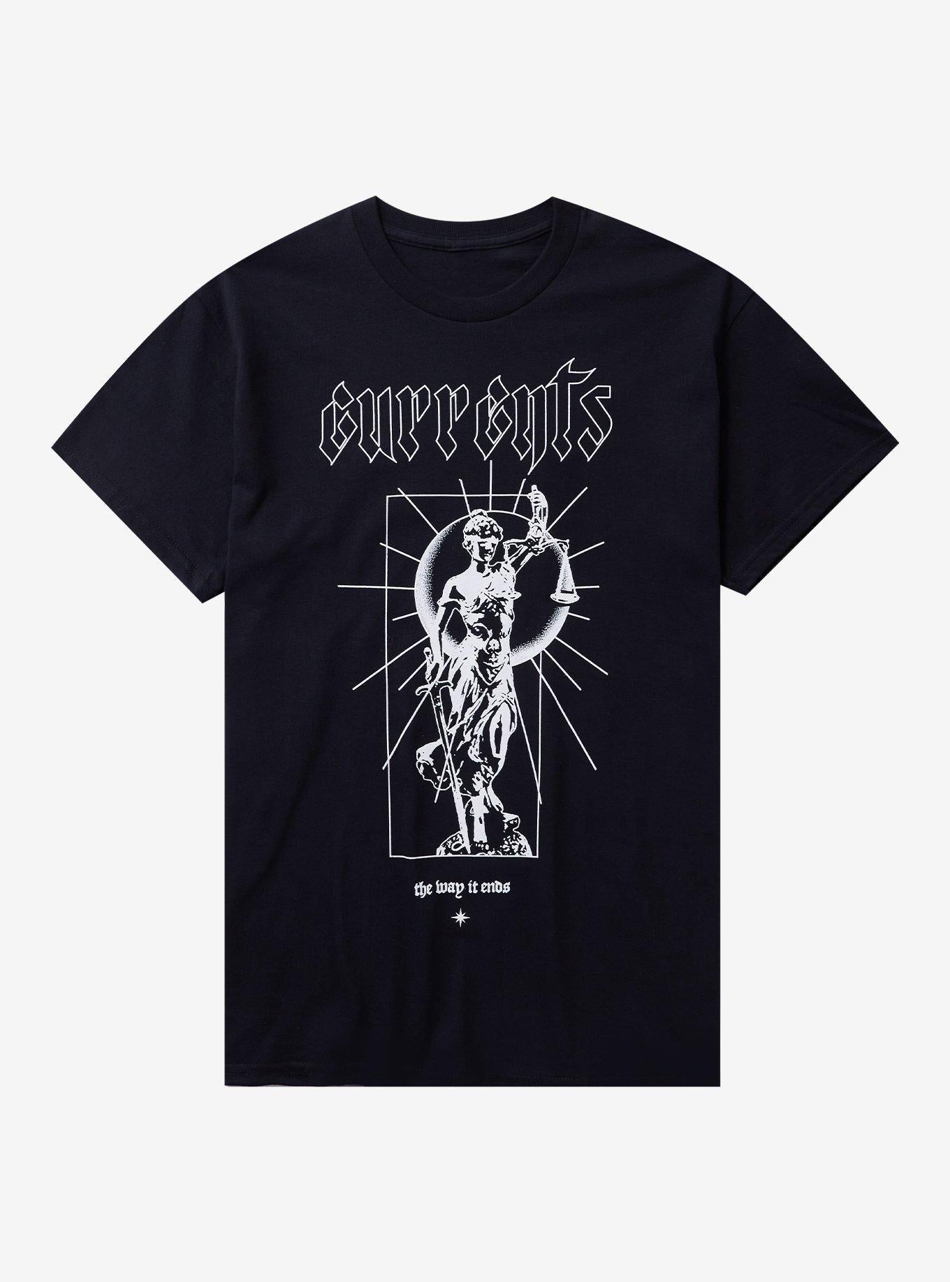 Currents The Way It Ends Statue T-Shirt | Premium Unisex T-Shirt, Trending Graphic Tee