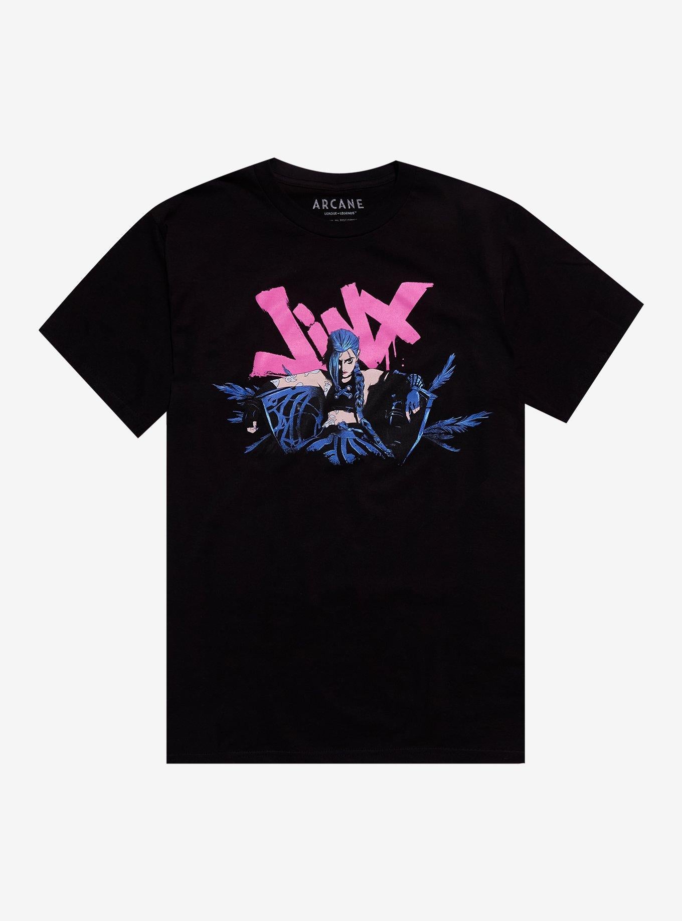 Arcane Jinx Seat TShirt Graphic Tee | Graphic Tee | Unisex Shirt | High-Quality Print