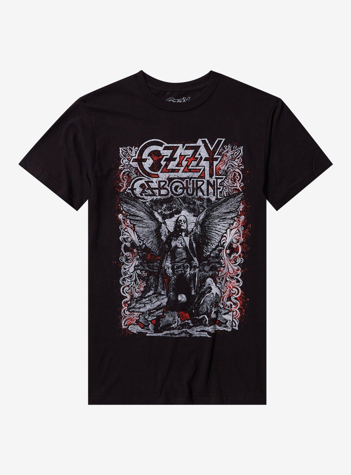 Ozzy Osbourne Dark Angel Portrait T Shirt