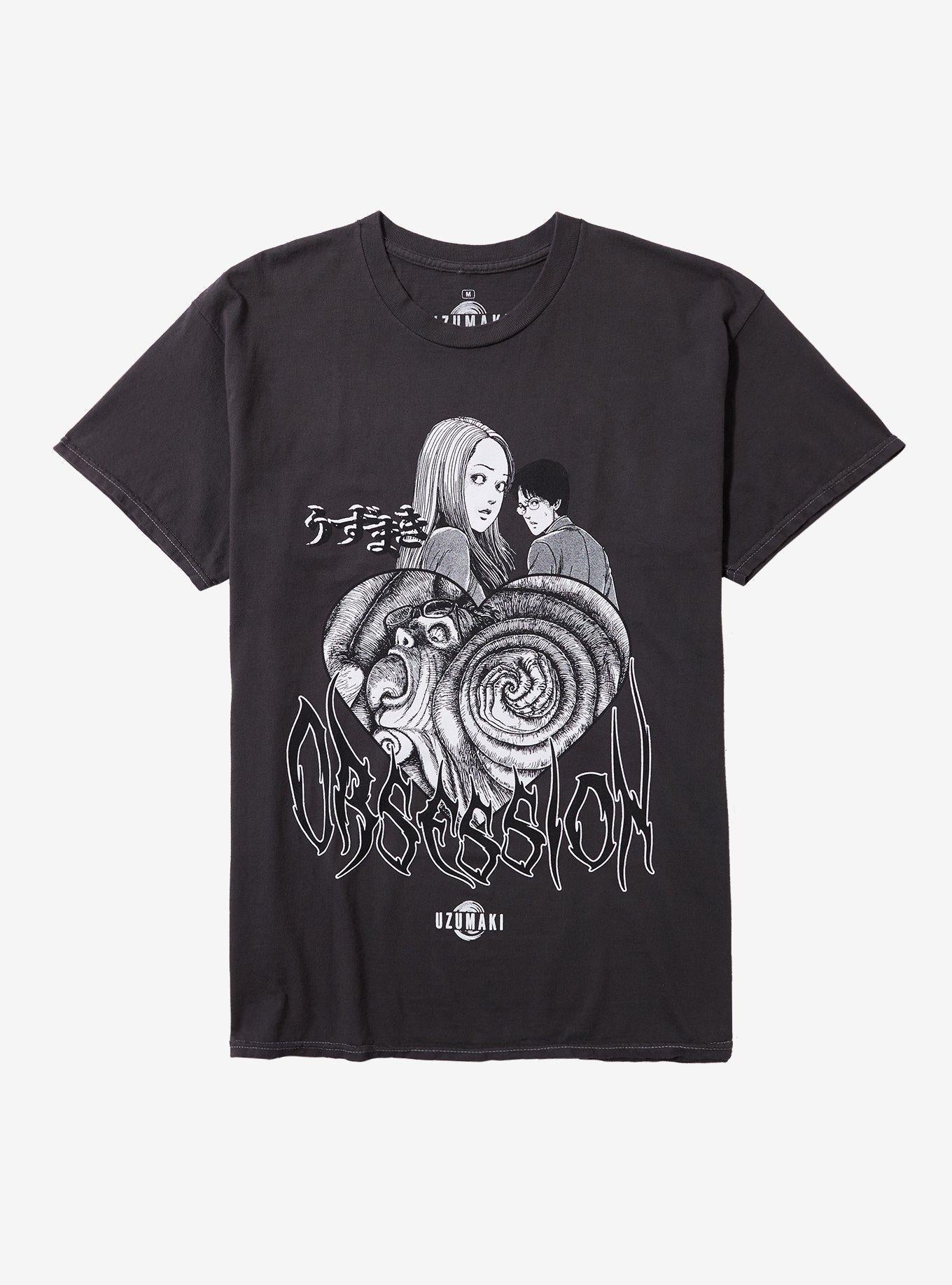 Junji Ito Uzumaki Obsession TShirt Graphic Tee | Graphic Tee | Unisex Shirt | Perfect Gift for Fans