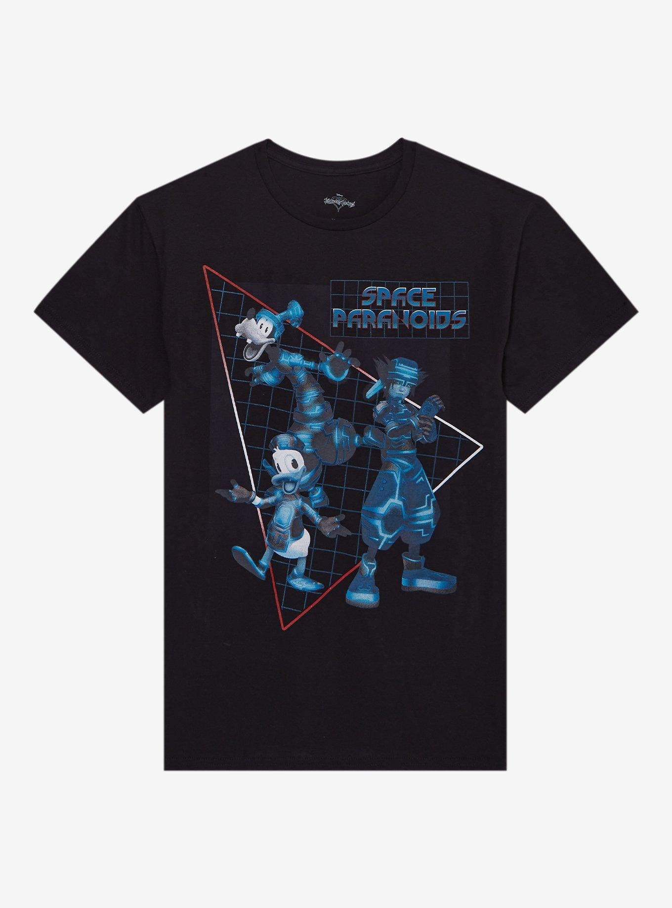 Disney Kingdom Hearts Trio Space Paranoids TShirt Graphic Tee | Graphic Tee | Unisex Shirt | Comfortable Daily Wear
