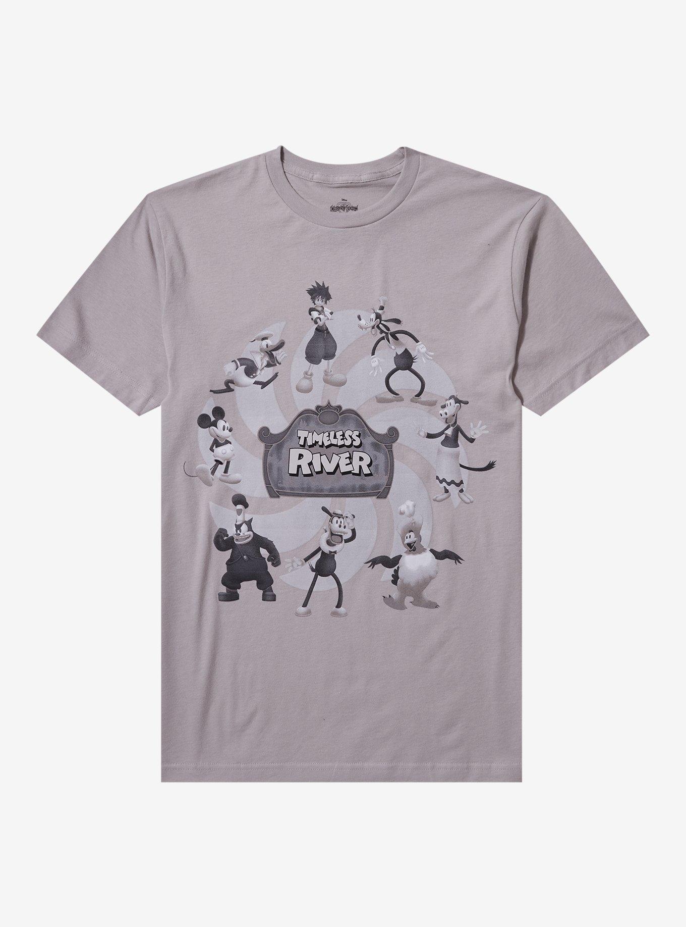 Disney Kingdom Hearts Timeless River Girls TShirt Graphic Tee | Graphic Tee | Unisex Shirt | High-Quality Print