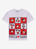 Pucca Garu Grid Girls TShirt Graphic Tee | Graphic Tee | Unisex Shirt | Best-Selling Design