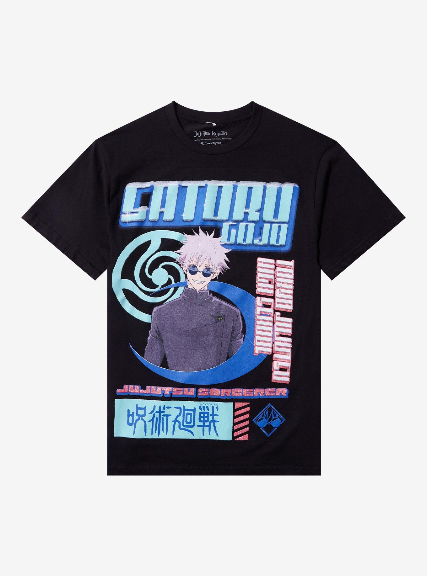 Jujutsu Kaisen Satoru Gojo Glitter Girls TShirt Graphic Tee | Graphic Tee | Unisex Shirt | Perfect Gift For Fans