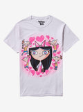 Phineas And Ferb Isabella Heart Eyes Girls TShirt Graphic Tee | Graphic Tee | Unisex Shirt | Comfortable Daily Wear