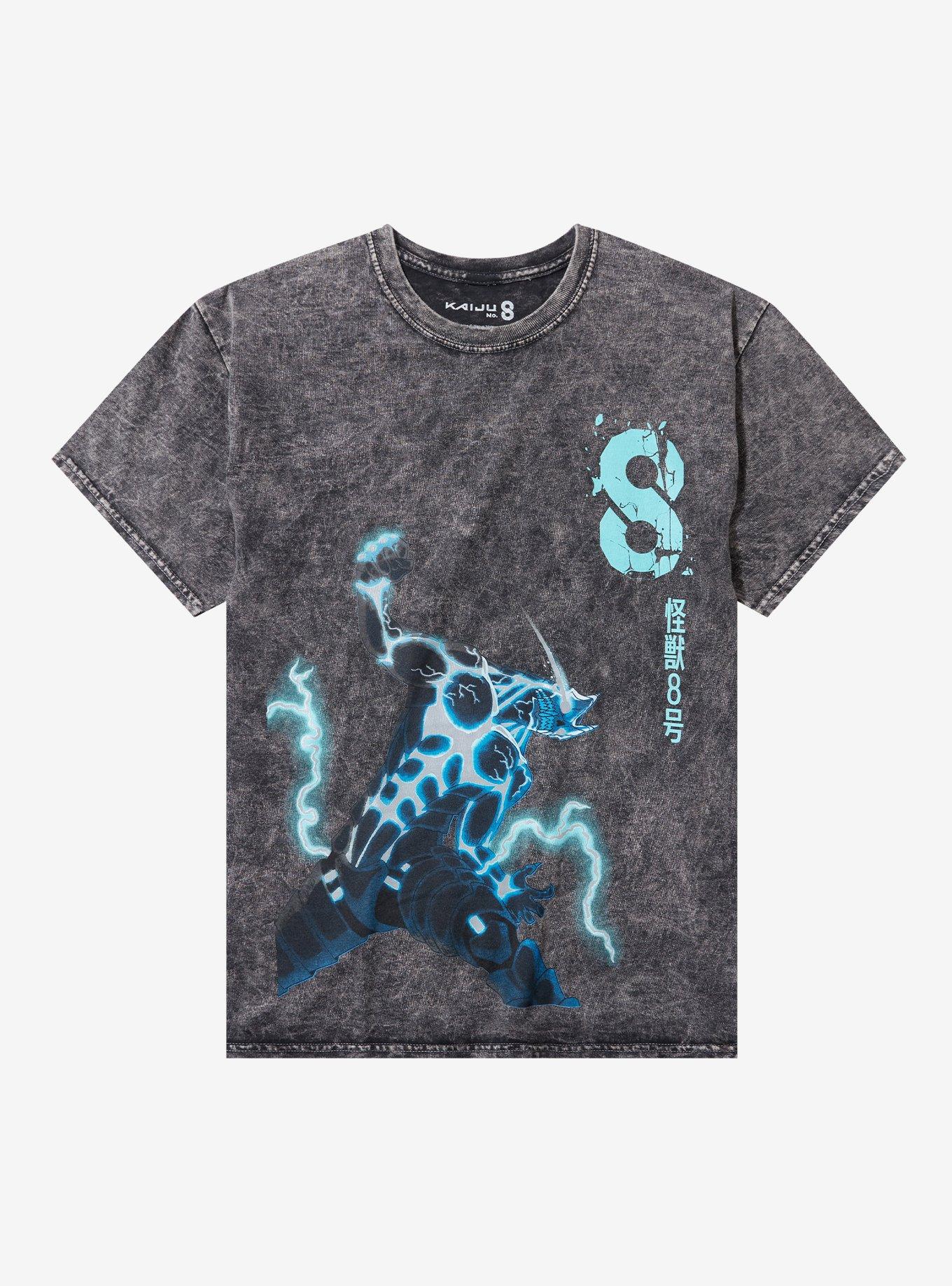 Kaiju No 8 Kafka Kaiju Form Dark Wash T Shirt