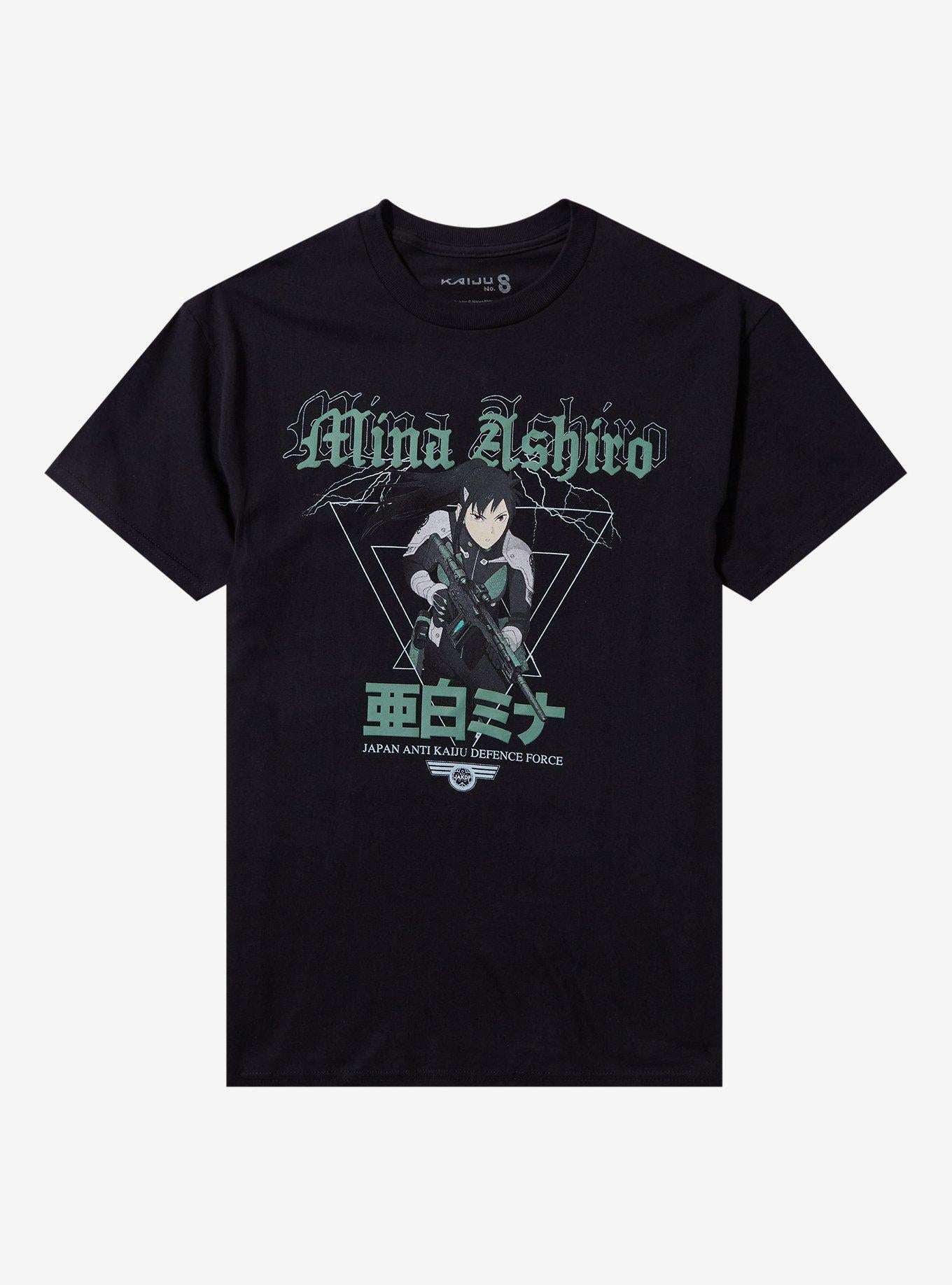 Kaiju No. 8 Mina Ashiro Name T-Shirt