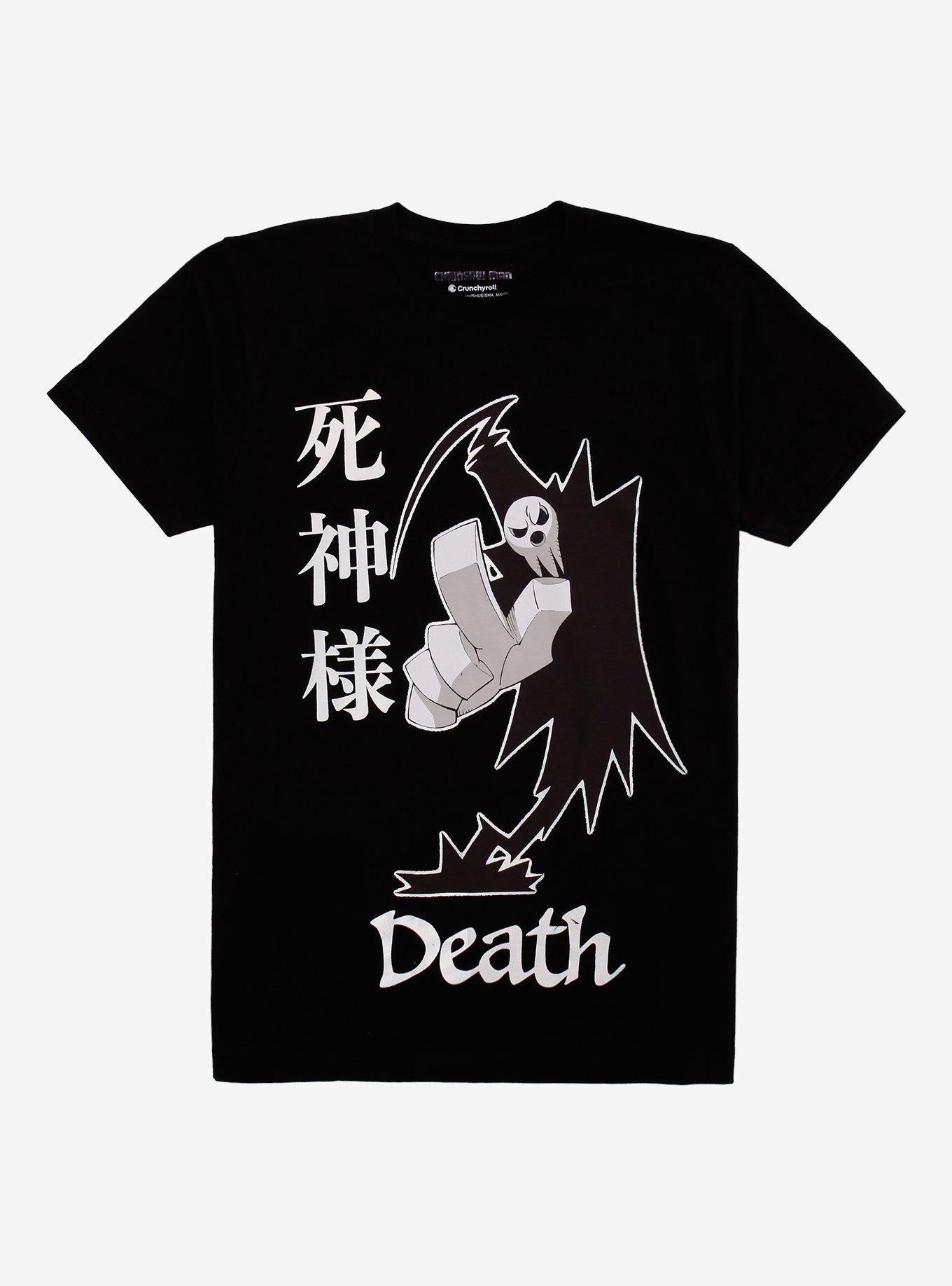 Soul Eater Lord Death Foil TShirt Graphic Tee | Graphic Tee | Unisex Shirt | Premium Quality Apparel