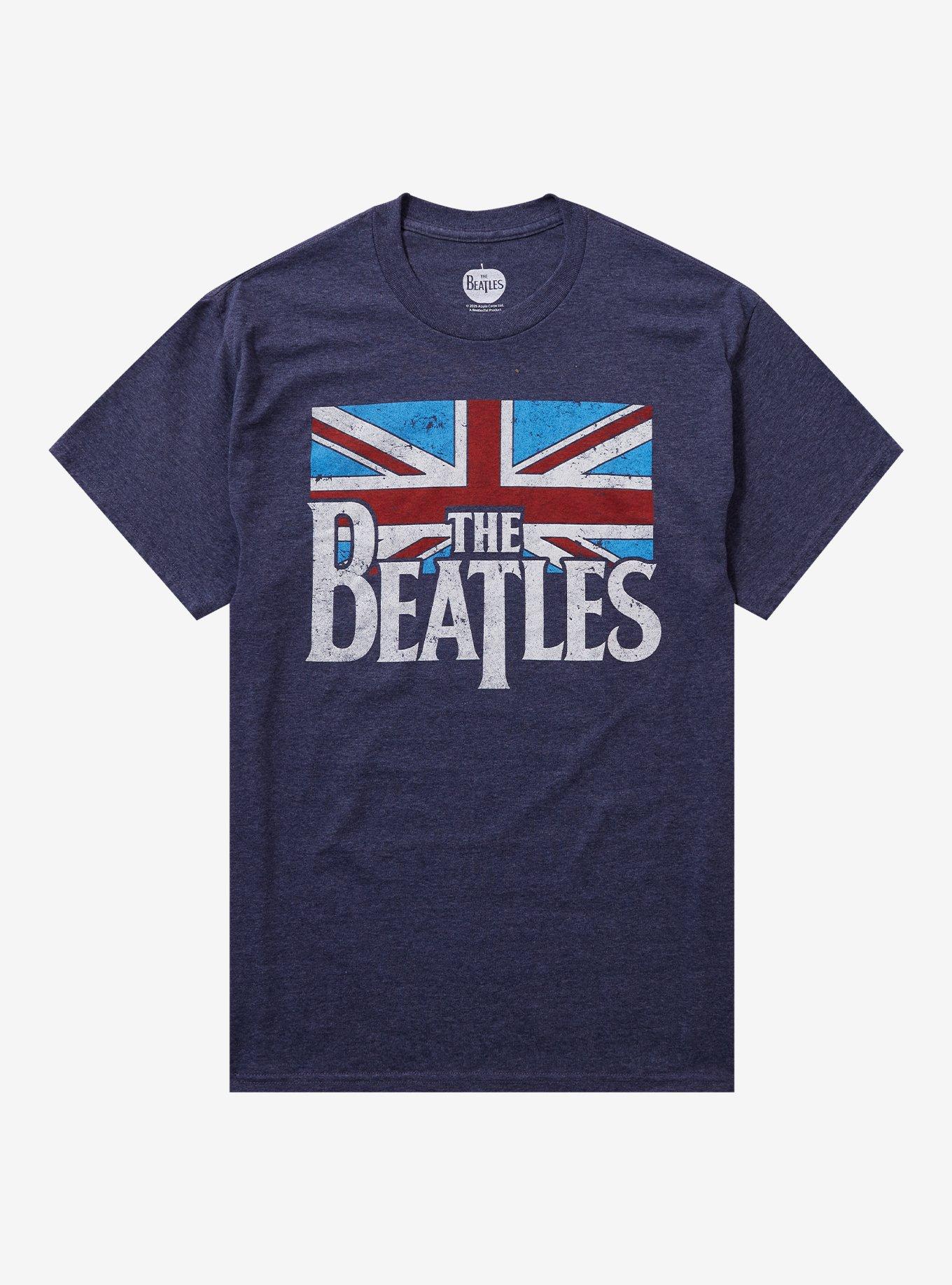 The Beatles Union Jack Flag T Shirt