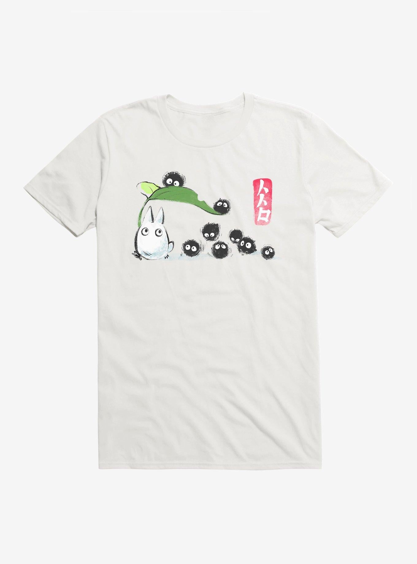 Studio Ghibli My Neighbor Totoro Soot Spirtes Follow Me Extra Soft T-Shirt | Premium Unisex T-Shirt, Trending Graphic Tee