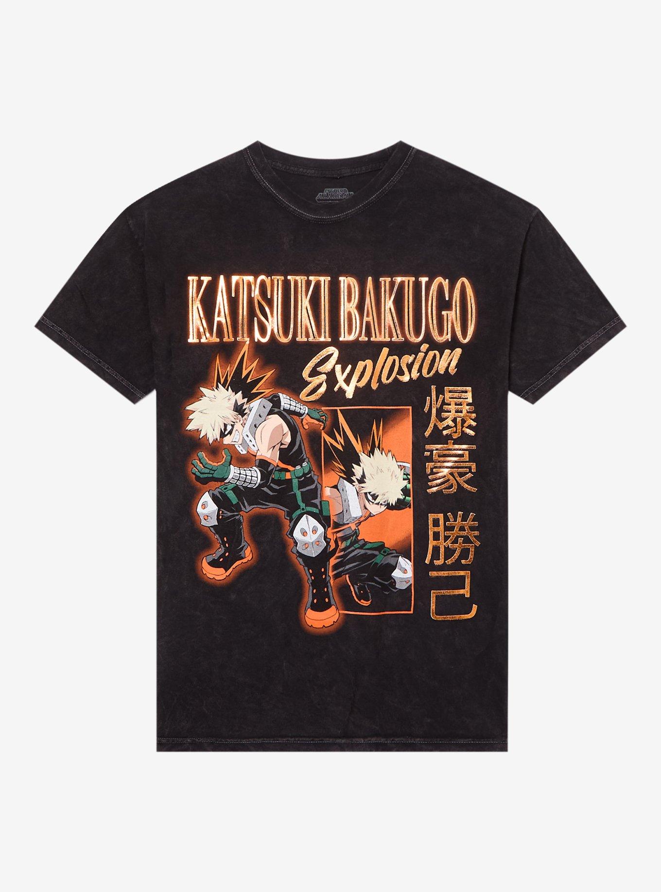 My Hero Academia Katsuki Bakugo Explosion Girls T Shirt