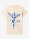 Nirvana Blue In Utero Angel Boyfriend Fit Girls TShirt Graphic Tee | Graphic Tee | Unisex Shirt | Best-Selling Design