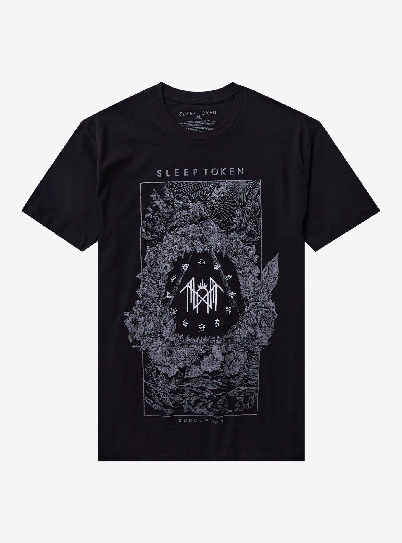 Sleep Token Sundowning Runes Flowers TShirt Graphic Tee | Graphic Tee | Unisex Shirt | Perfect Gift for Fans