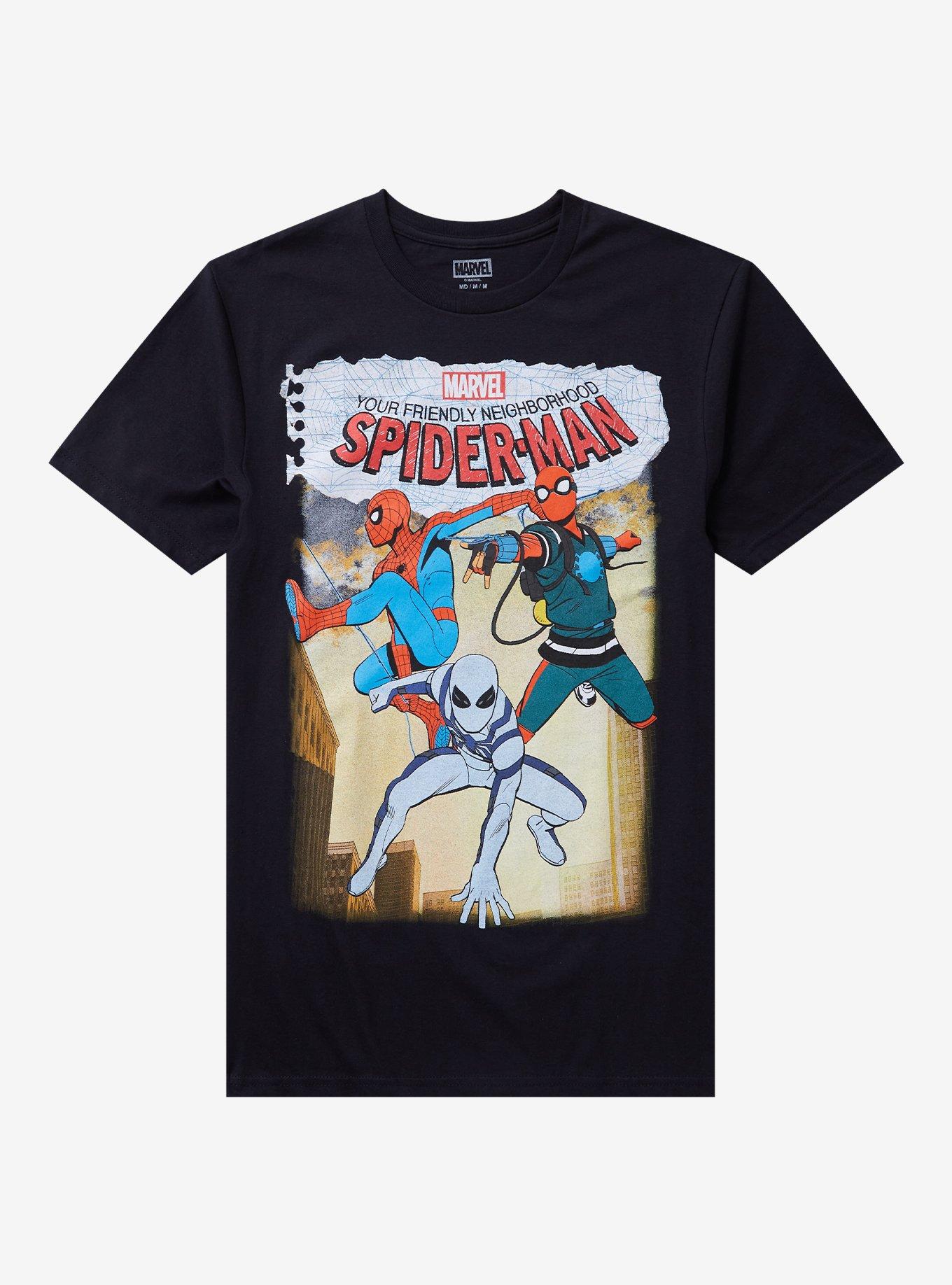 Marvel Your Friendly Neighborhood Spider-Man Trio T-Shirt