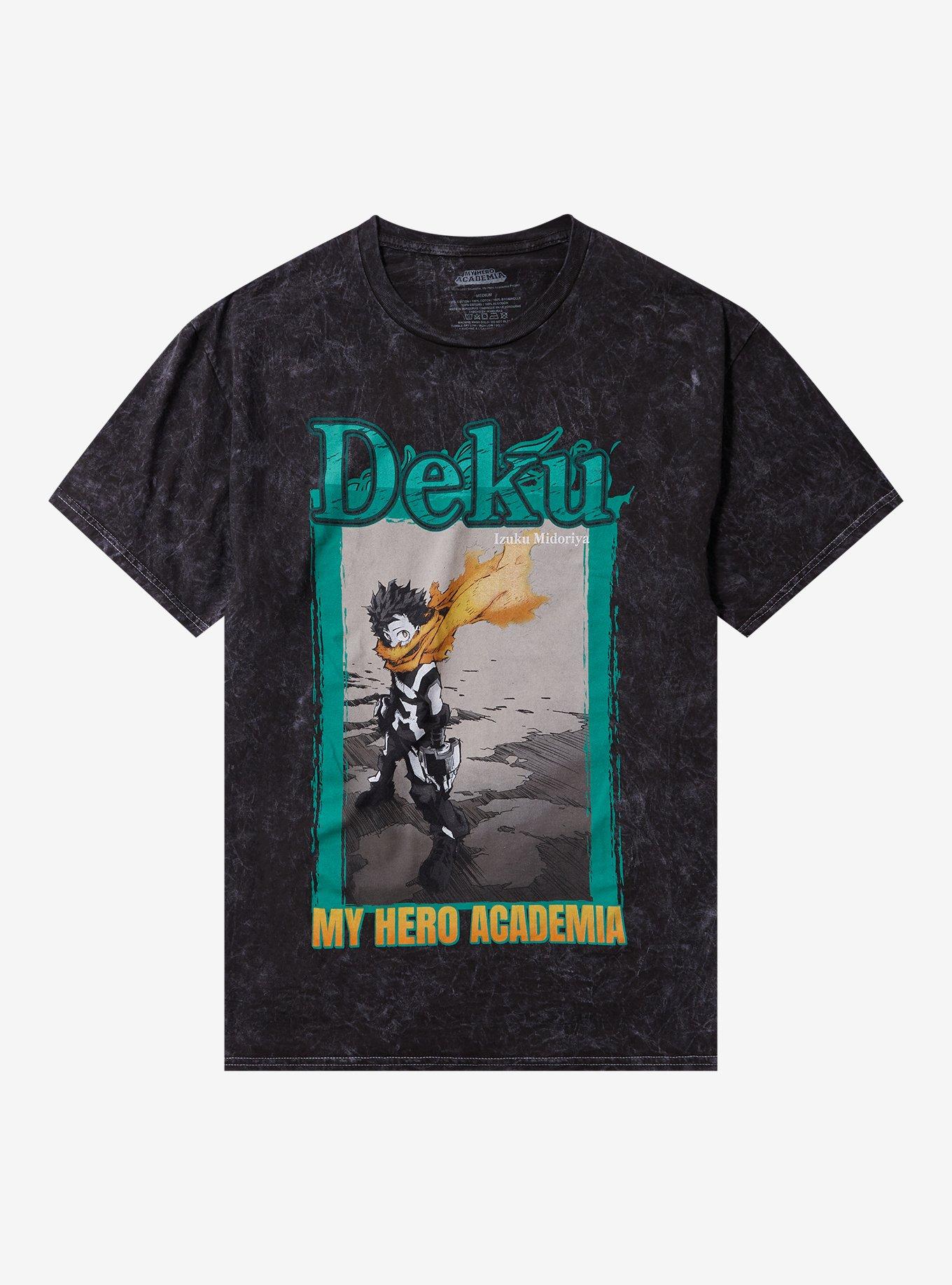 My Hero Academia Deku Frame Dark Wash T-Shirt