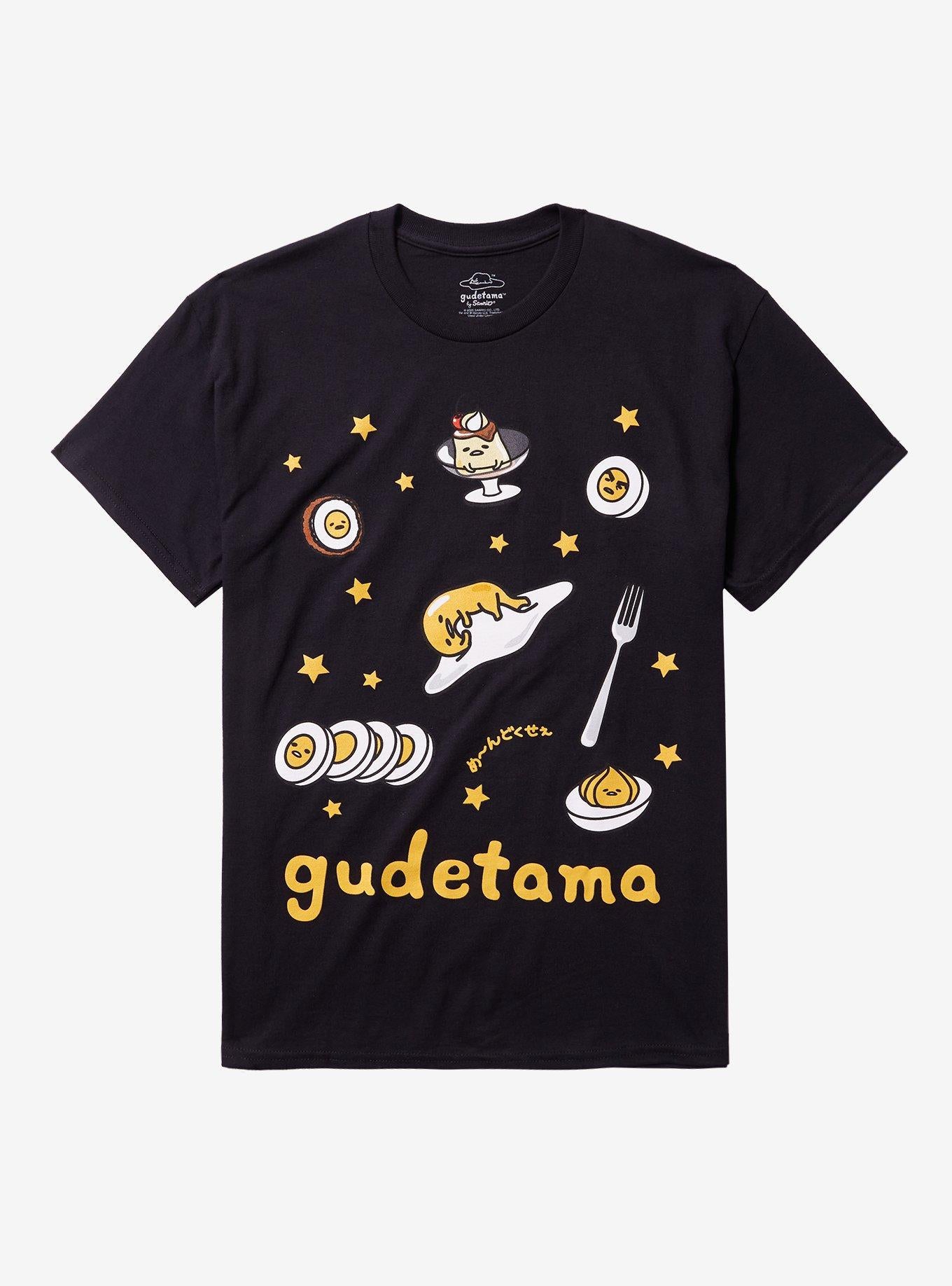 Gudetama Eggs Stars TShirt Graphic Tee | Graphic Tee | Unisex Shirt | Best-Selling Design