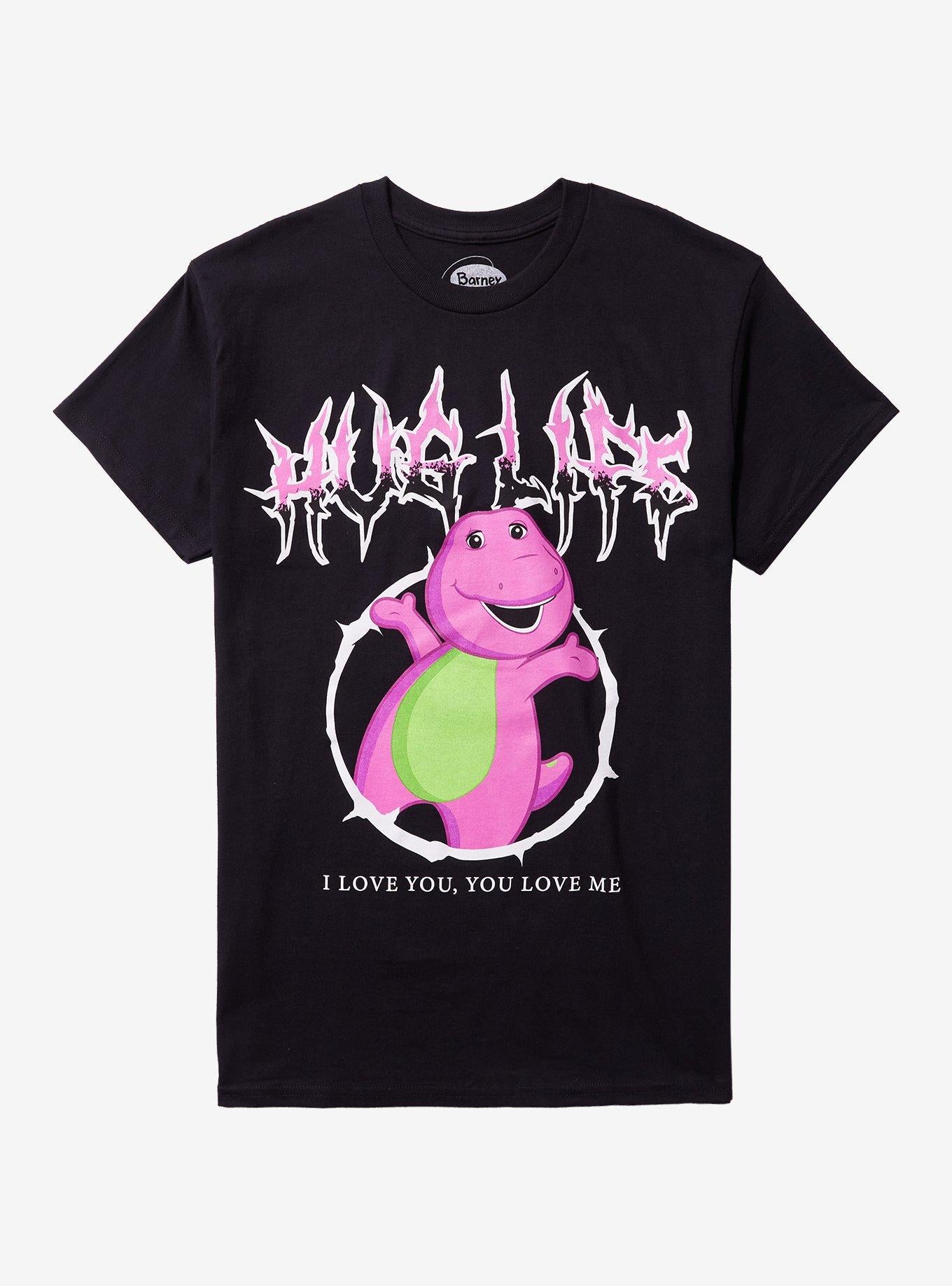 Barney Hug Life Metal T-Shirt
