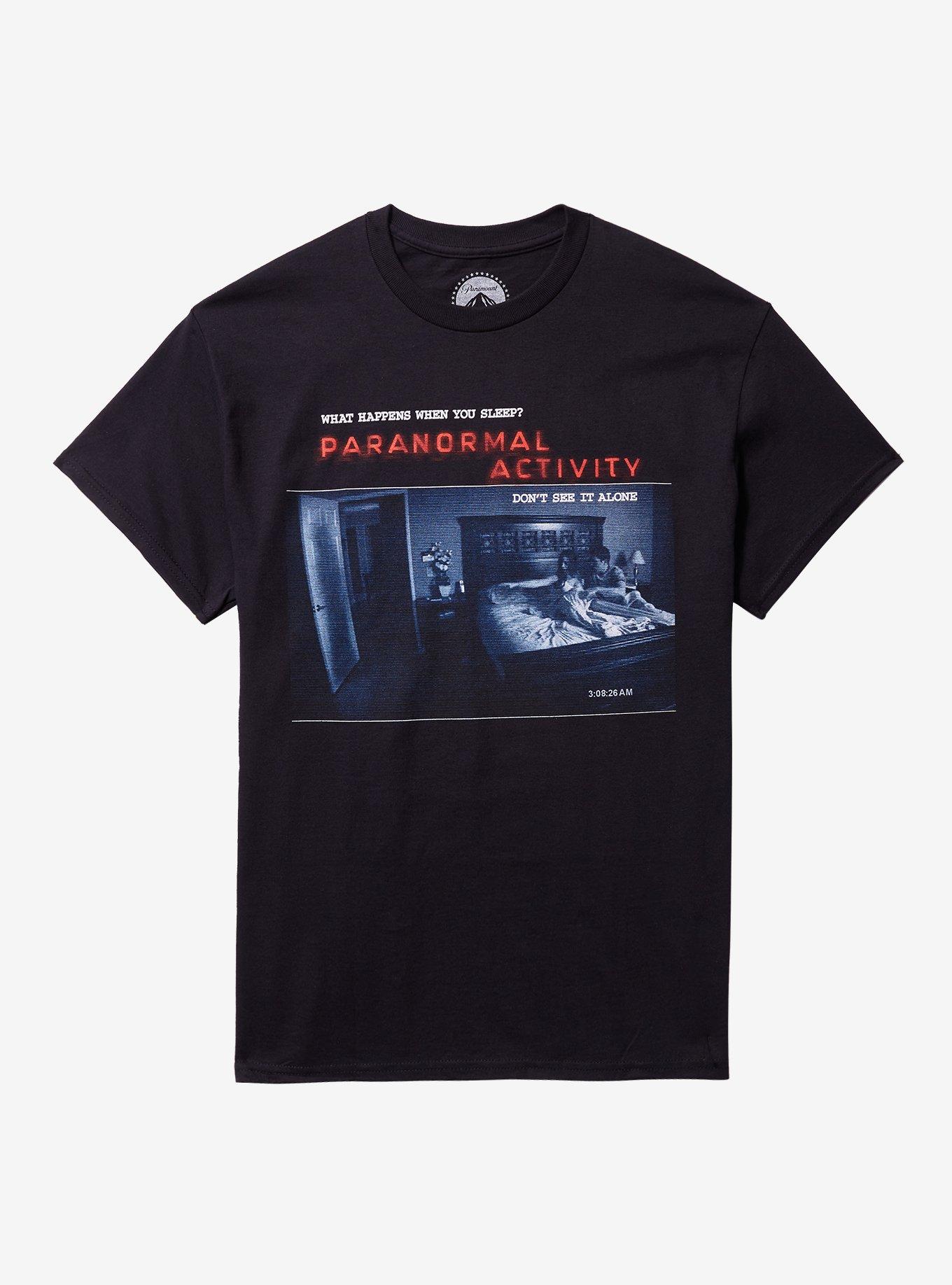 Paranormal Activity Poster TShirt Graphic Tee | Graphic Tee | Unisex Shirt | High-Quality Print