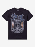 Ghost Skeleta Glitter T Shirt