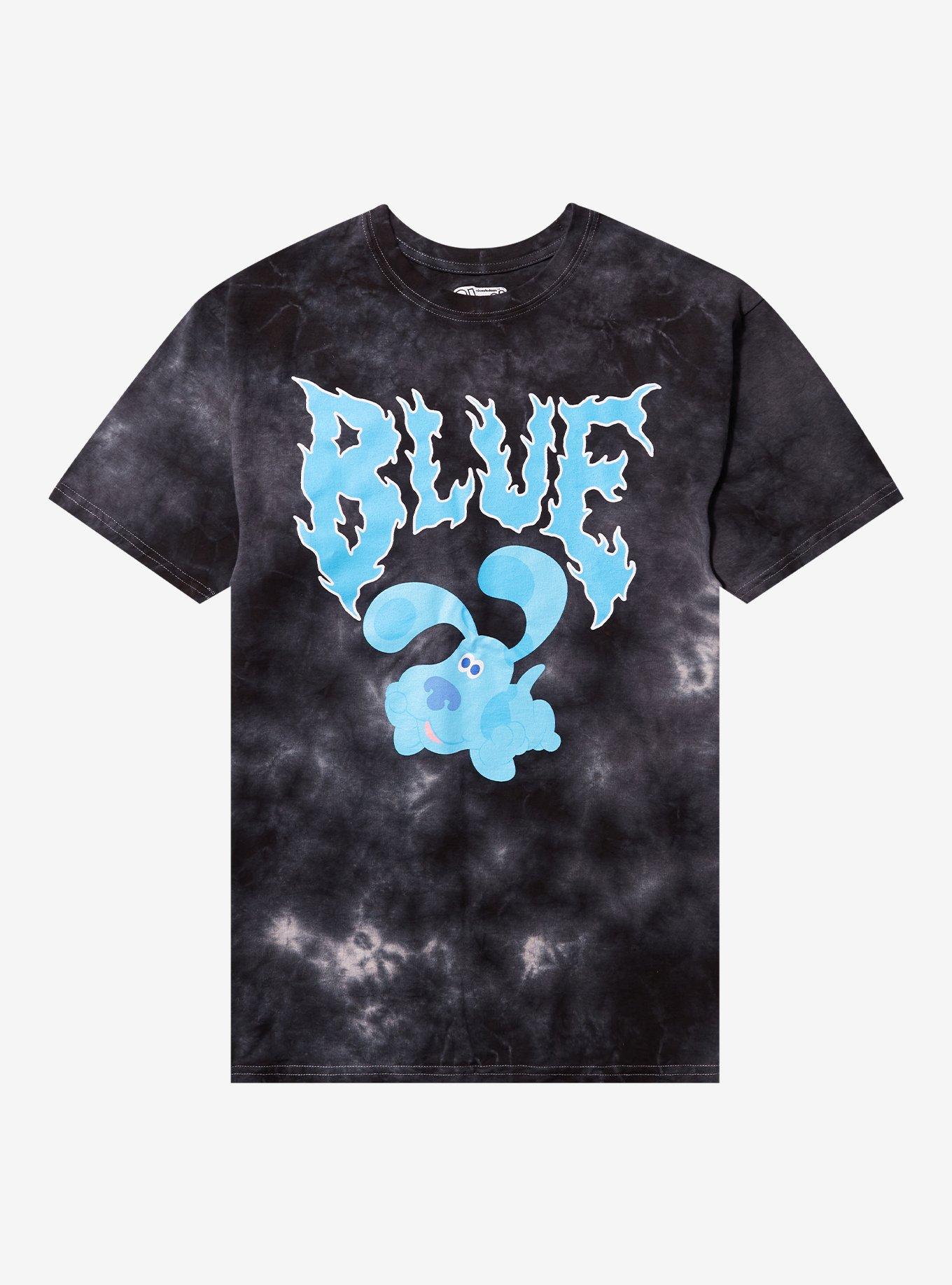 Blues Clues Metal Dark Wash TShirt Graphic Tee | Graphic Tee | Unisex Shirt | Comfortable Daily Wear