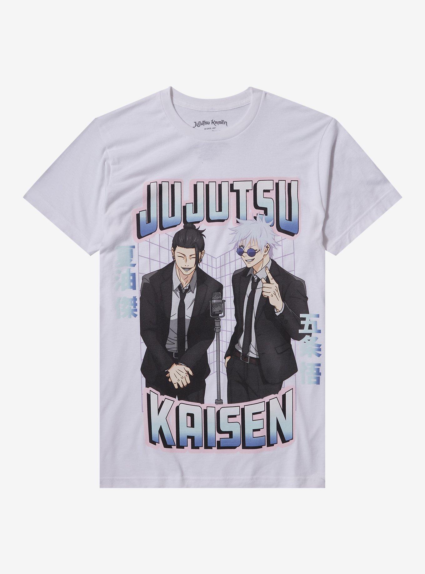 Jujutsu Kaisen Gojo Geto Comedy Duo TShirt Graphic Tee | Graphic Tee | Unisex Shirt | High-Quality Print