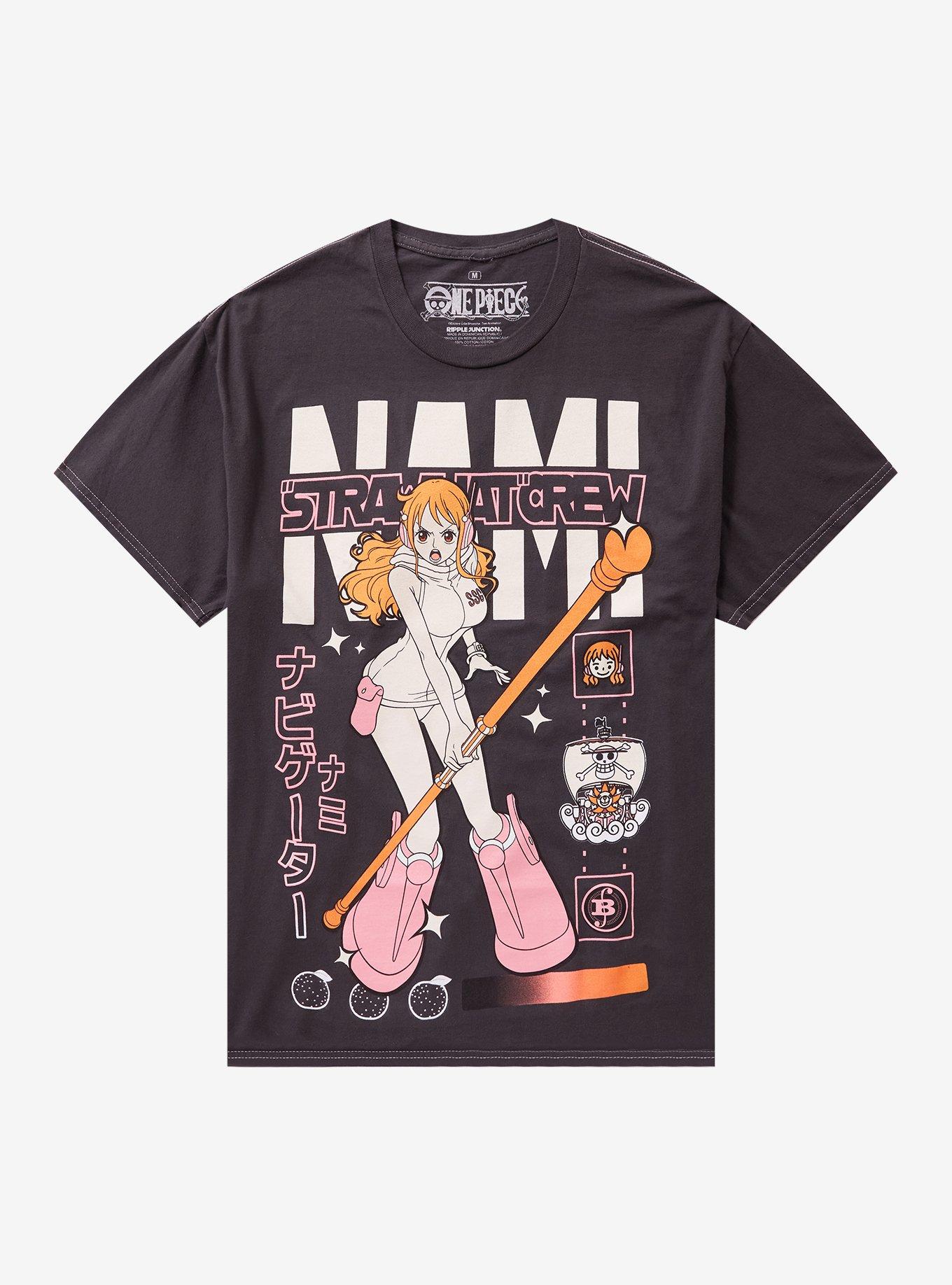 One Piece Nami Egghead Island T-Shirt | Premium Unisex T-Shirt, Trending Graphic Tee