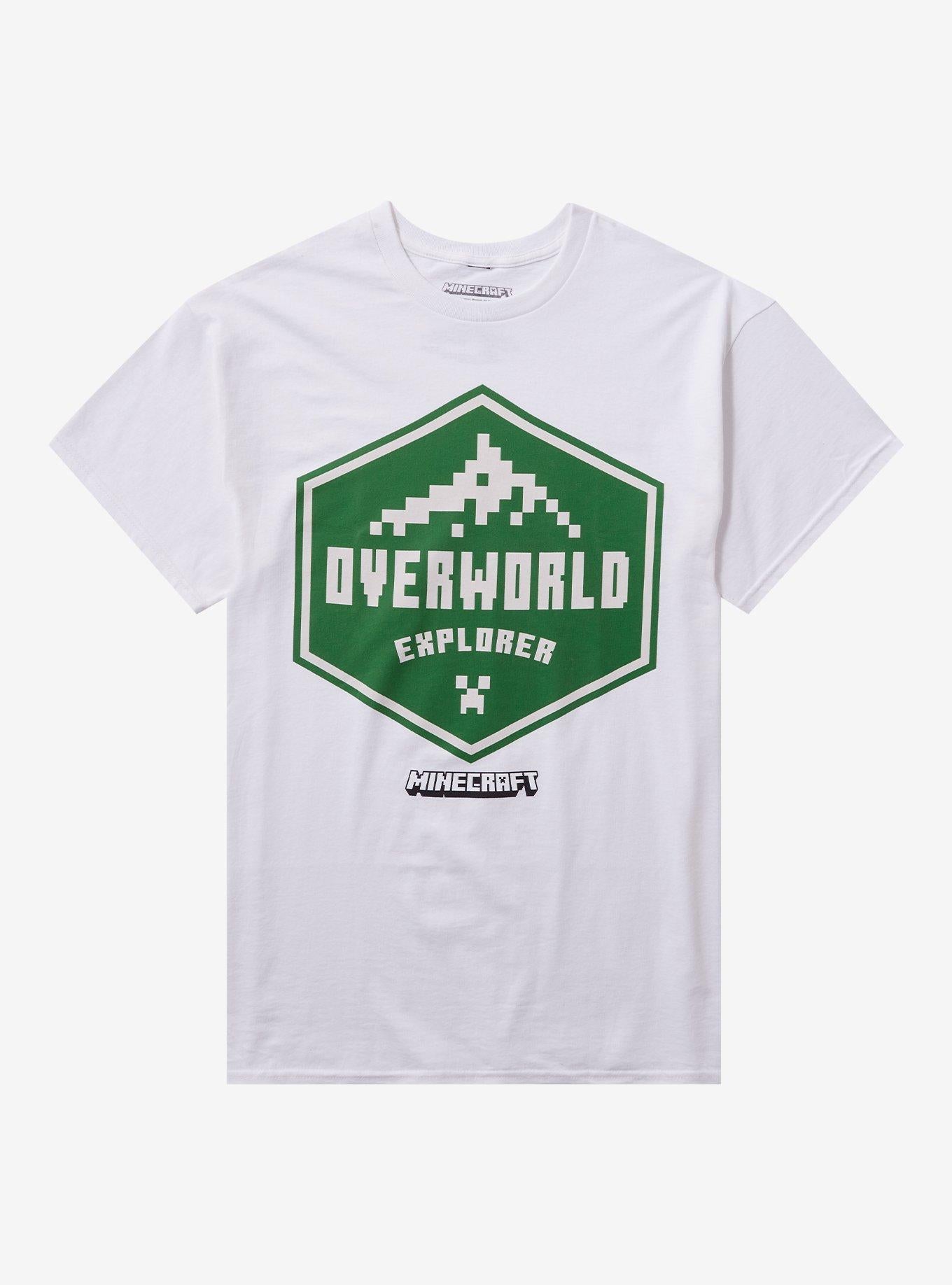 Minecraft Overworld Explorer T-Shirt T-Shirt | Trending Streetwear Style | Trending Now