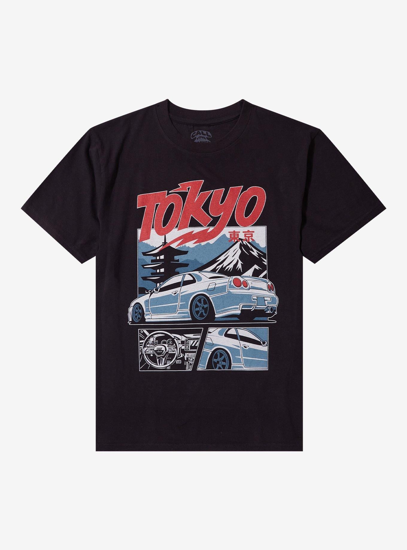 Tokyo Race Car Auto T Shirt By Call Your Mother