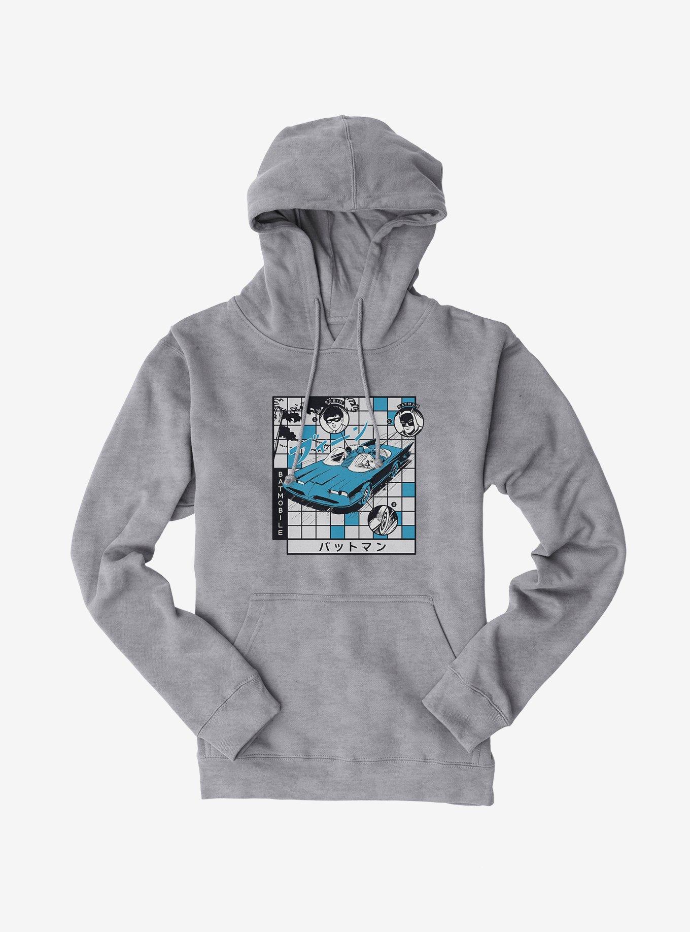 DC Batman & Robin Batmobile Duo Hoodie