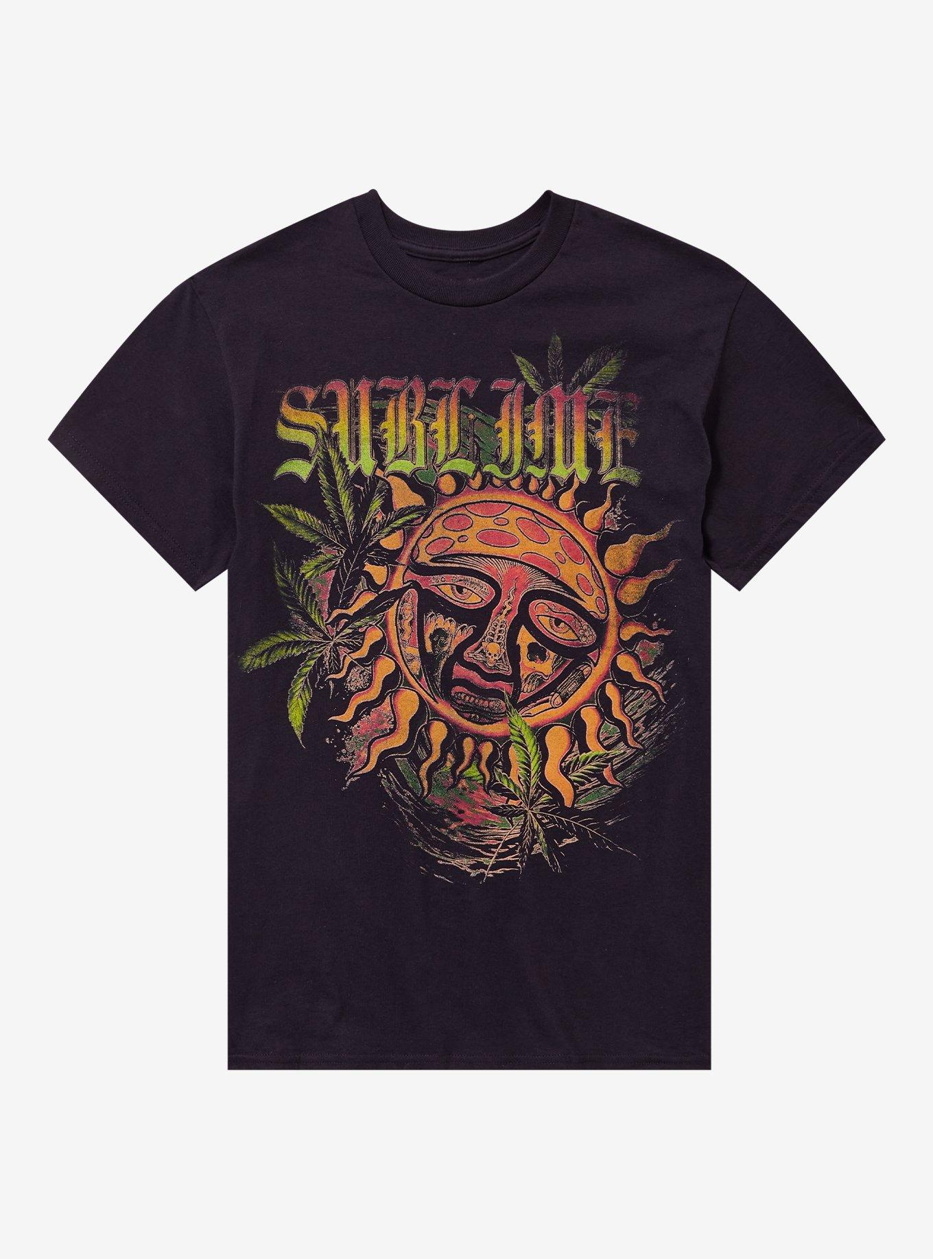 Sublime Sun Logo & Plants T-Shirt