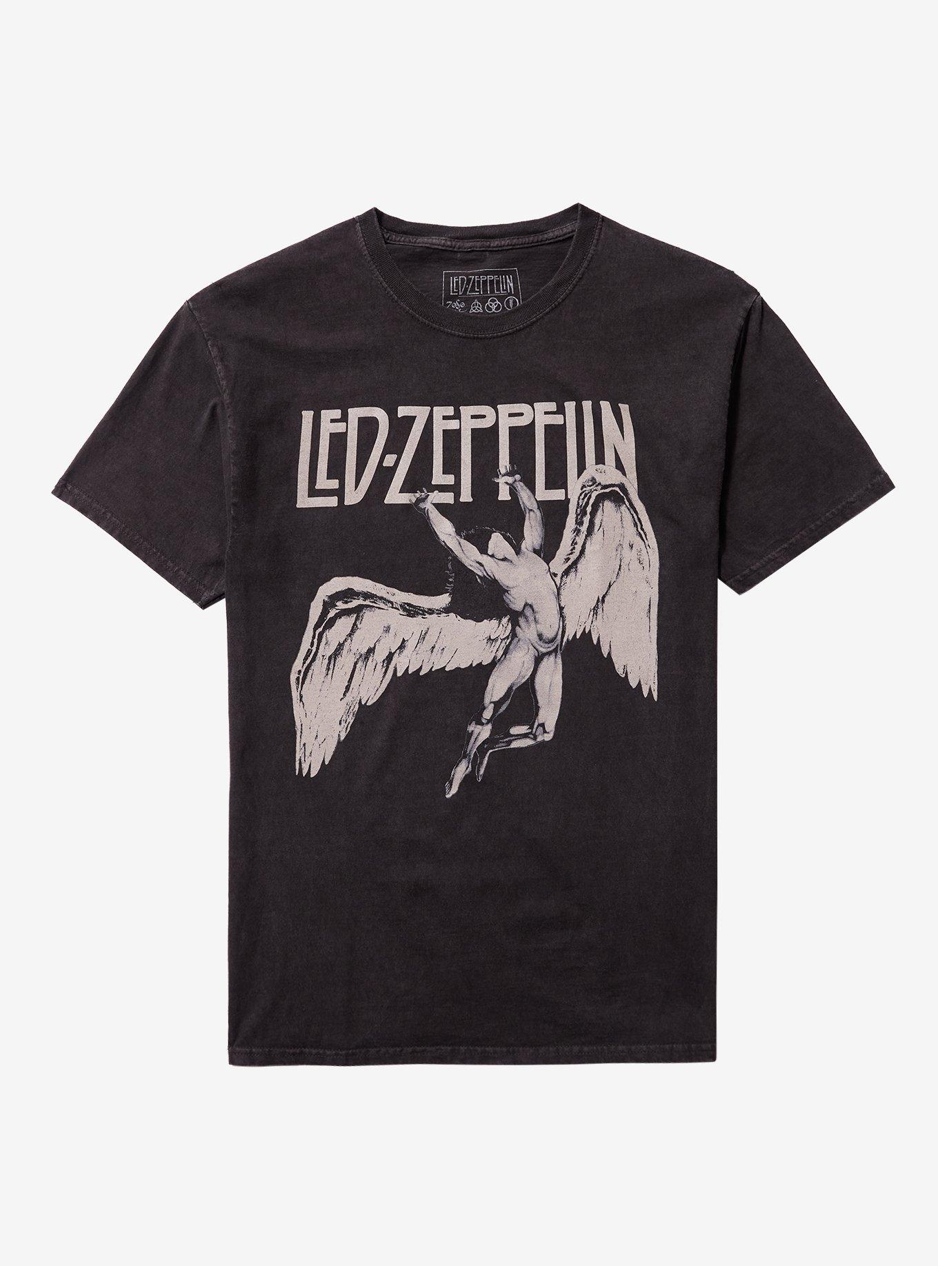 Led Zeppelin Icarus Pigment Dyed T Shirt