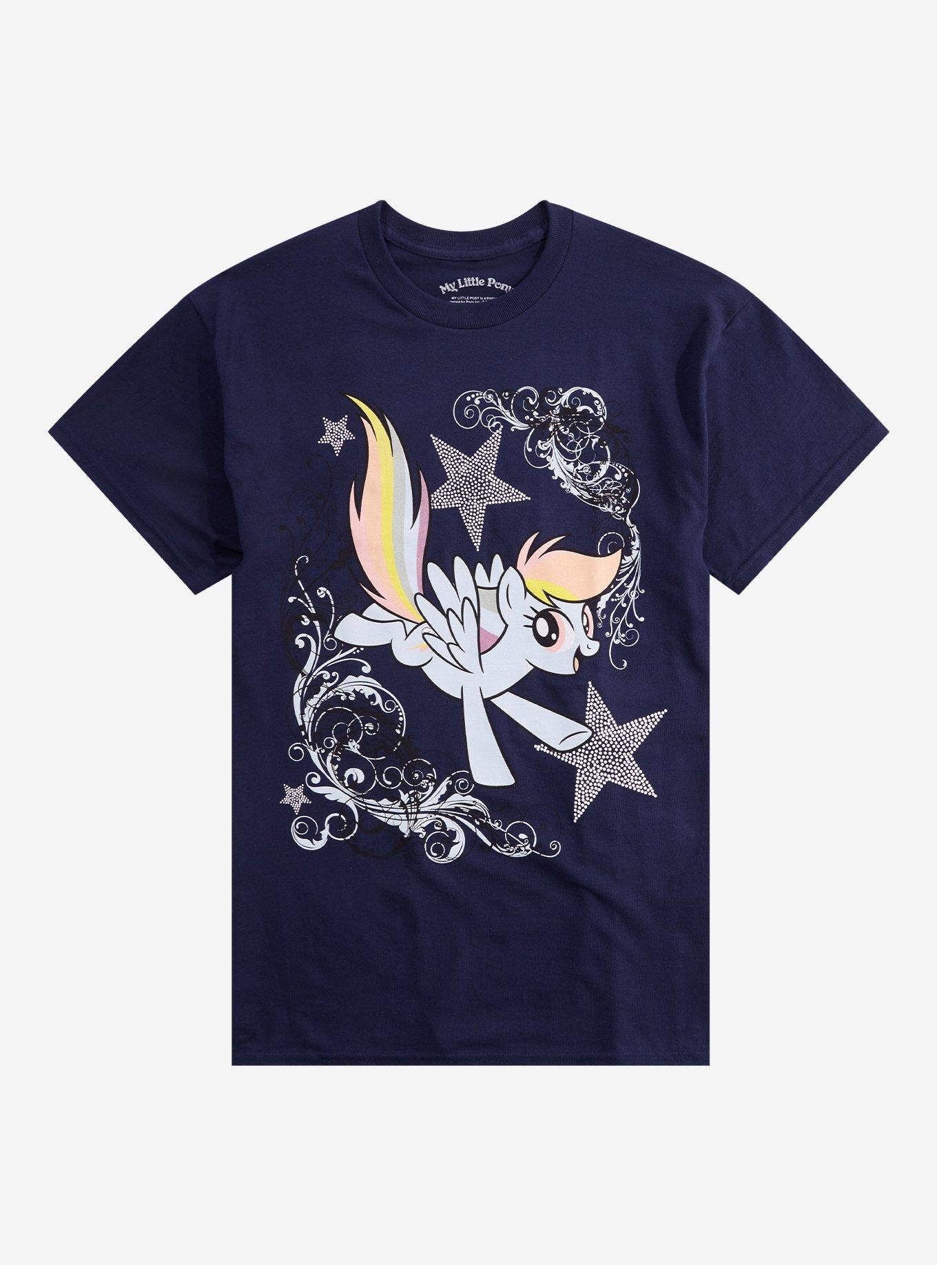 My Little Pony Rainbow Dash Stars TShirt Graphic Tee | Graphic Tee | Unisex Shirt | Soft Comfortable Wear