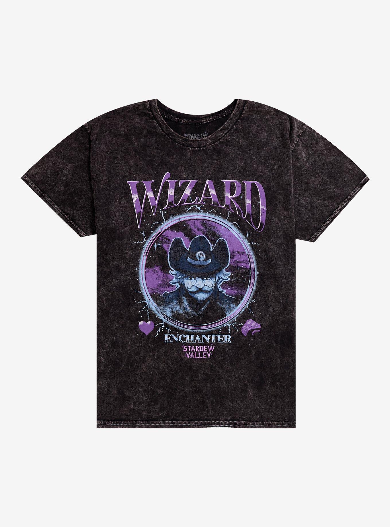 Stardew Valley Wizard Mineral Wash Girls T-Shirt | Premium Unisex T-Shirt, Trending Graphic Tee