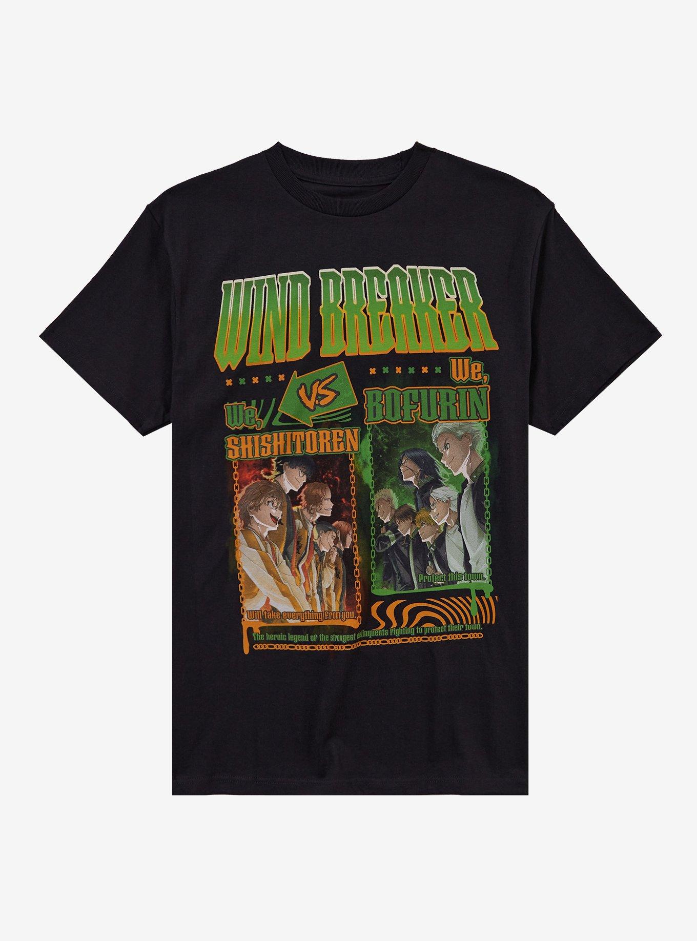 Wind Breaker Shishitoren VS Bofurin TShirt Graphic Tee | Graphic Tee | Unisex Shirt | Comfortable Daily Wear