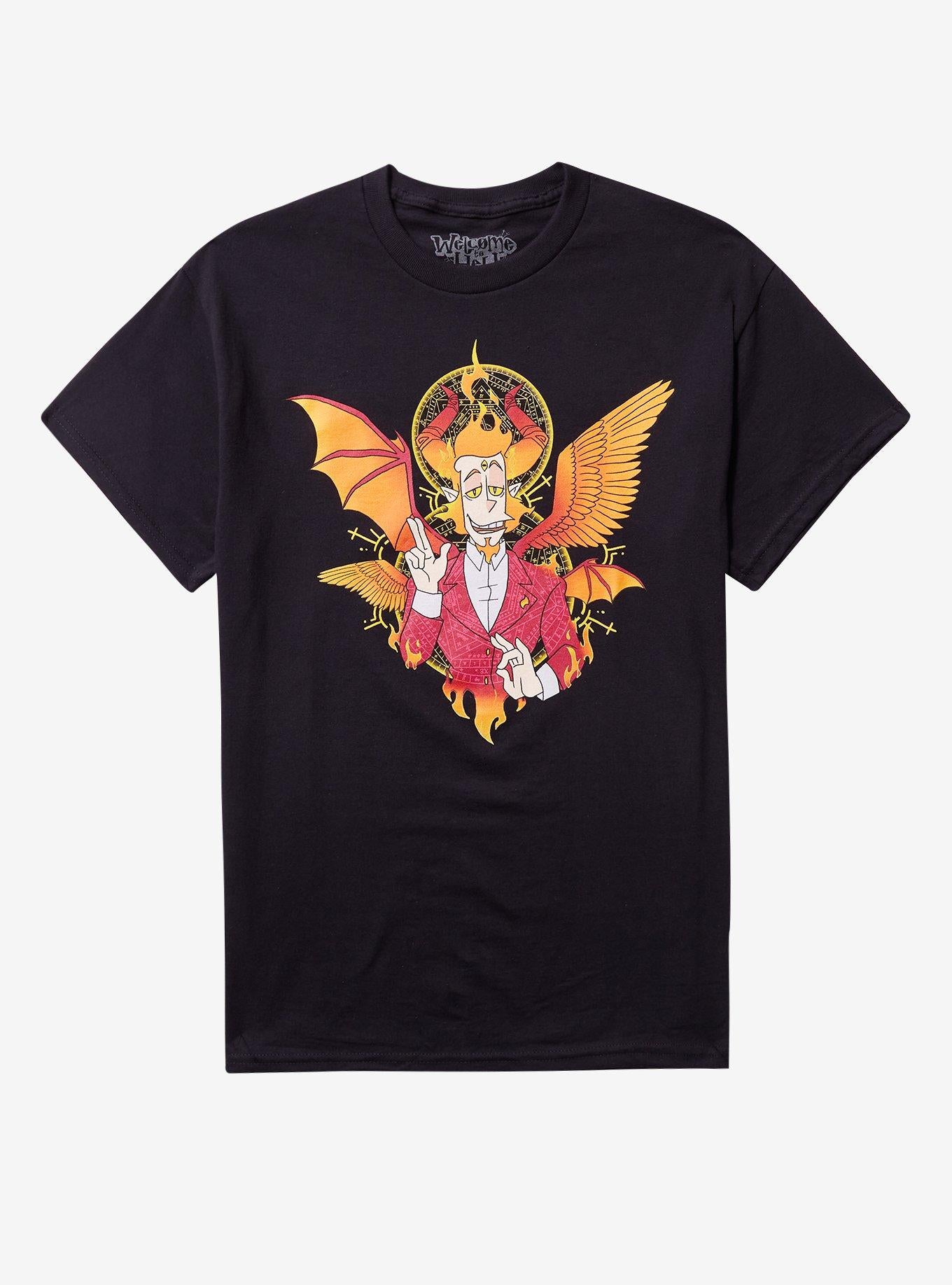 Welcome To Hell Mephistopheles TShirt Graphic Tee | Graphic Tee | Unisex Shirt | High-Quality Print