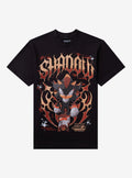 Sonic X Shadow Generations Shadow Vintage Print T Shirt
