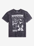 Sonic The Hedgehog Shadow Mineral Wash T-Shirt | Premium Unisex T-Shirt, Trending Graphic Tee